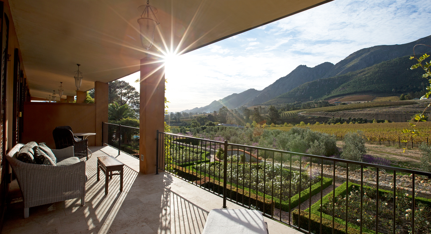 Glorious views of the Vineyards