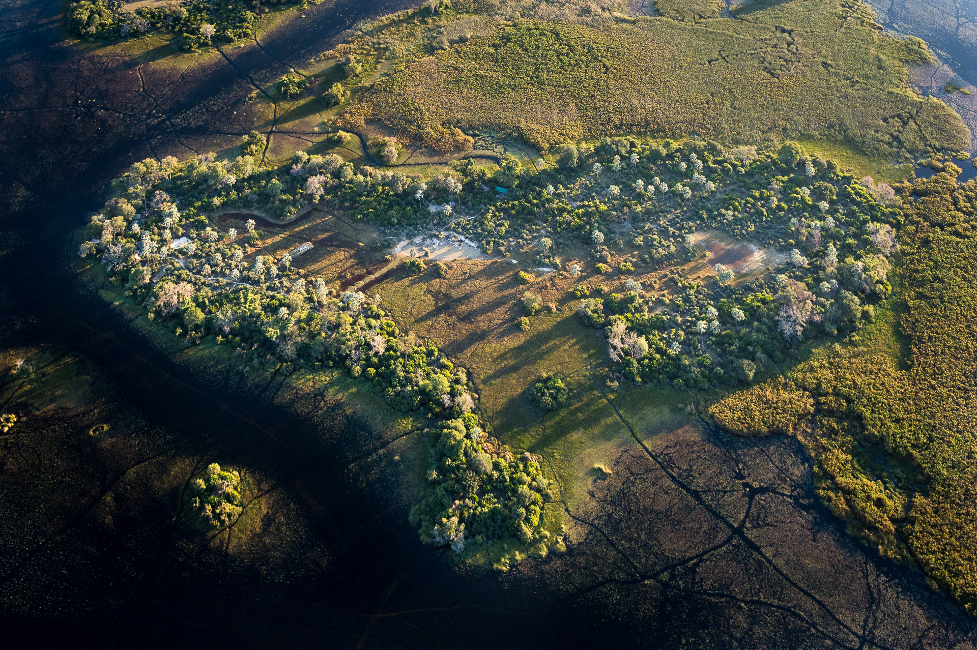 Pelo is located on a heart-shaped island
