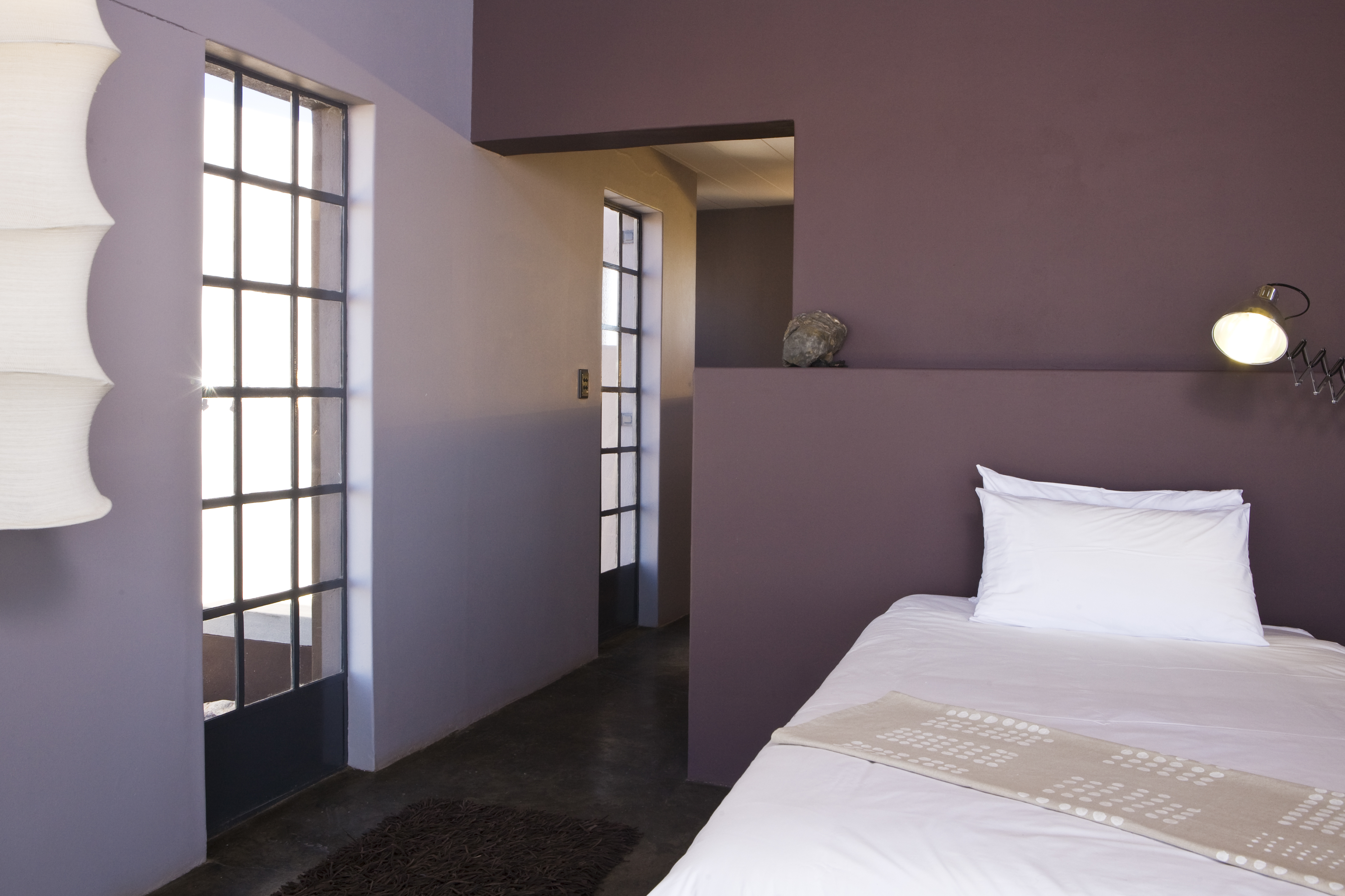 Room entrance to bathroom and Dressing room 