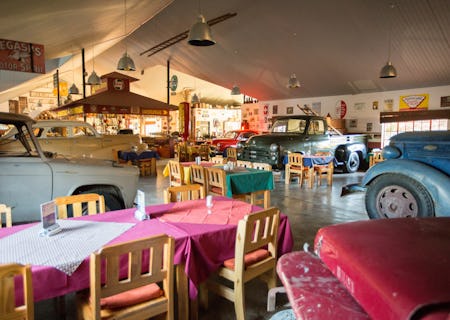 The restaurant of Canyon Roadhouse