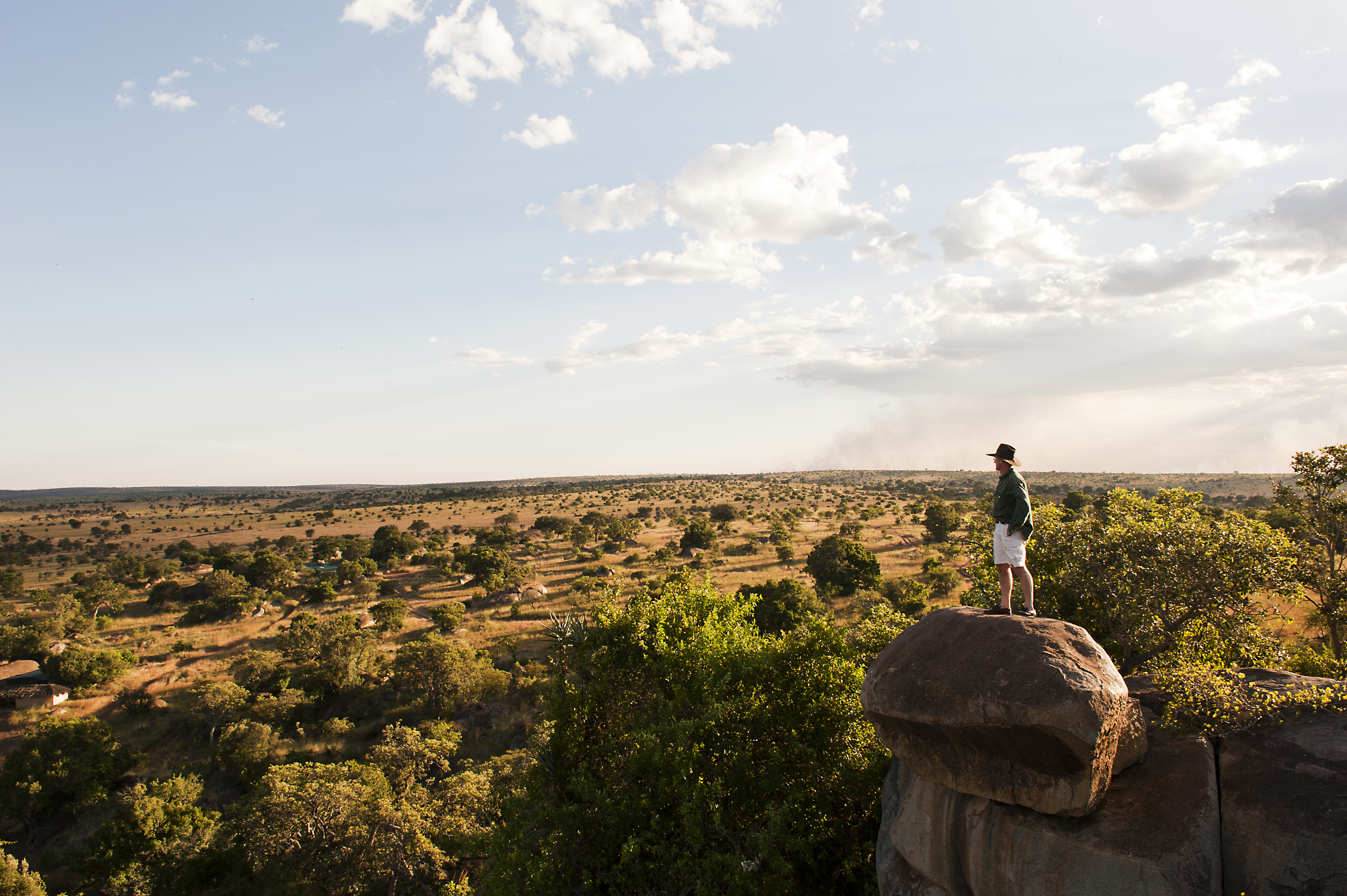The views from the kopje go on for miles...the northern Serengeti and beyond to the Masai Mara.