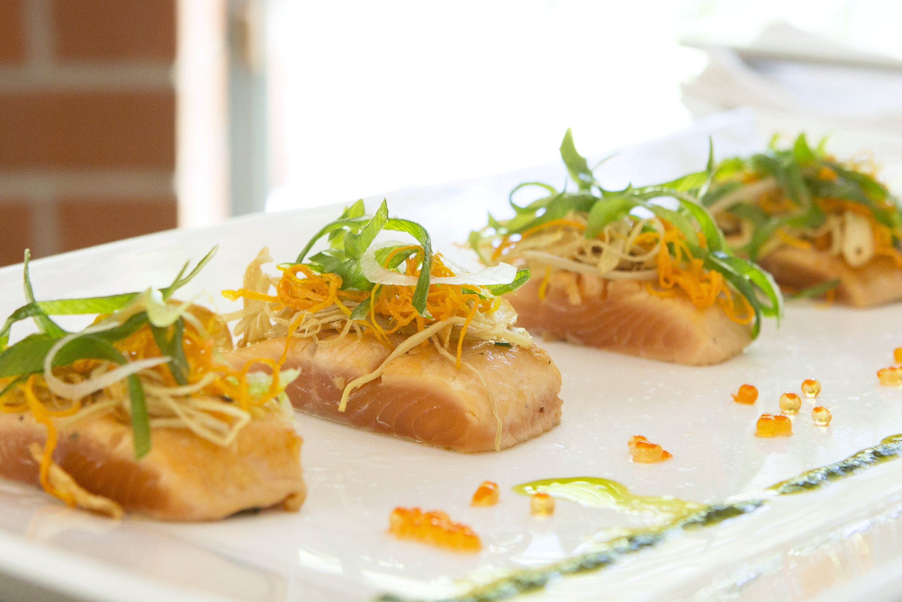 Franschhoek Salmon Trout Tataki