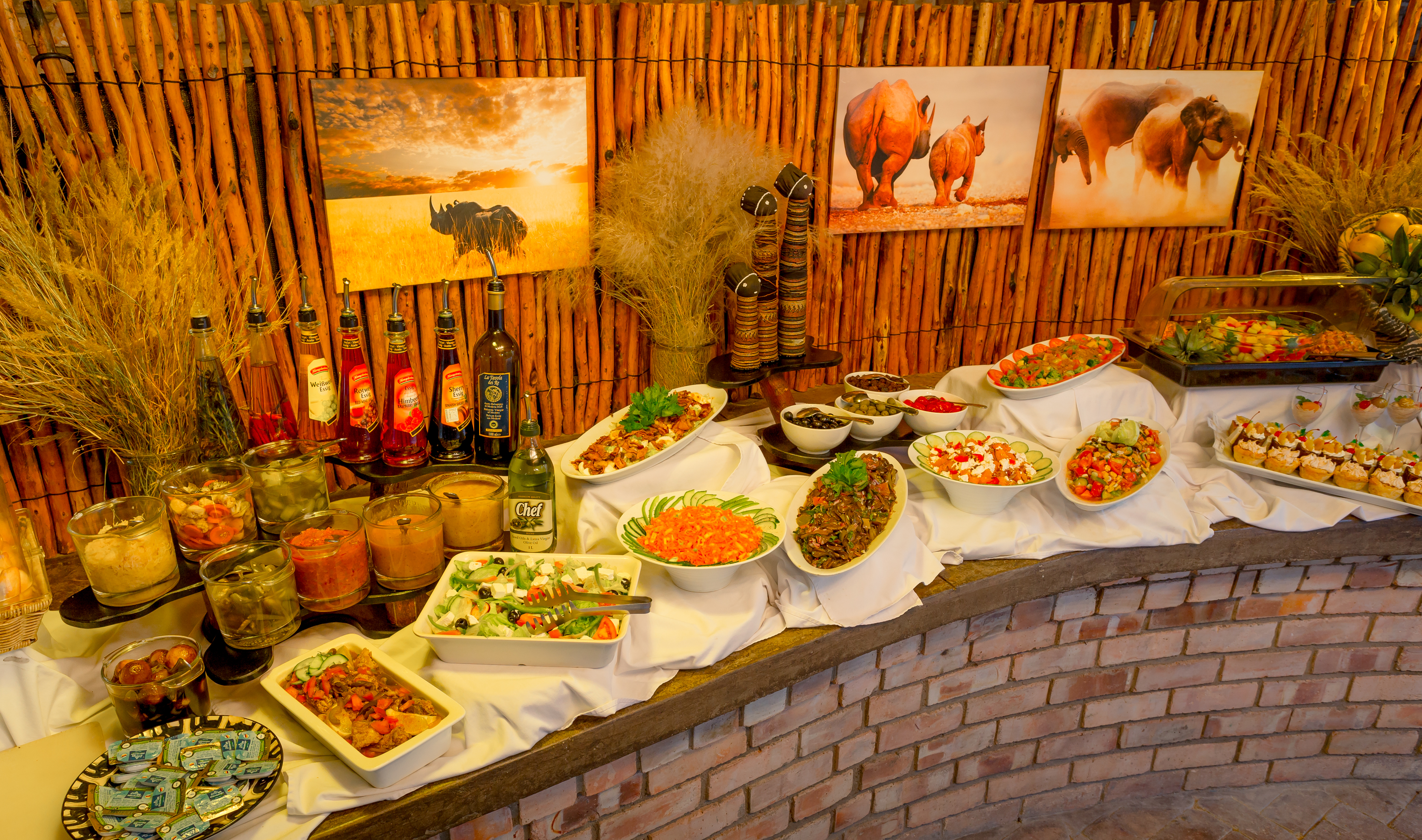 Best Buffet Dinner Experience at Etosha Village