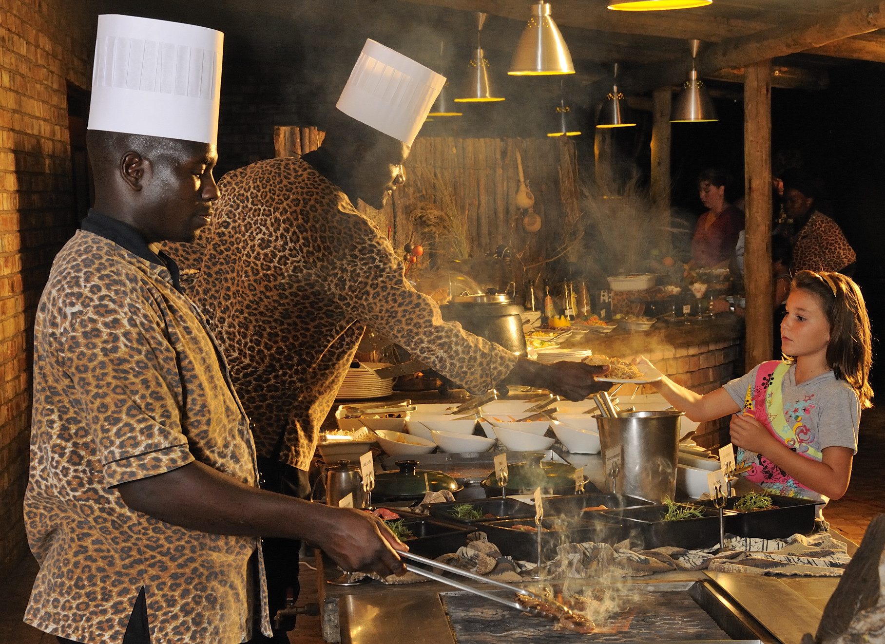 Best Buffet Dinner Experience at Etosha Village