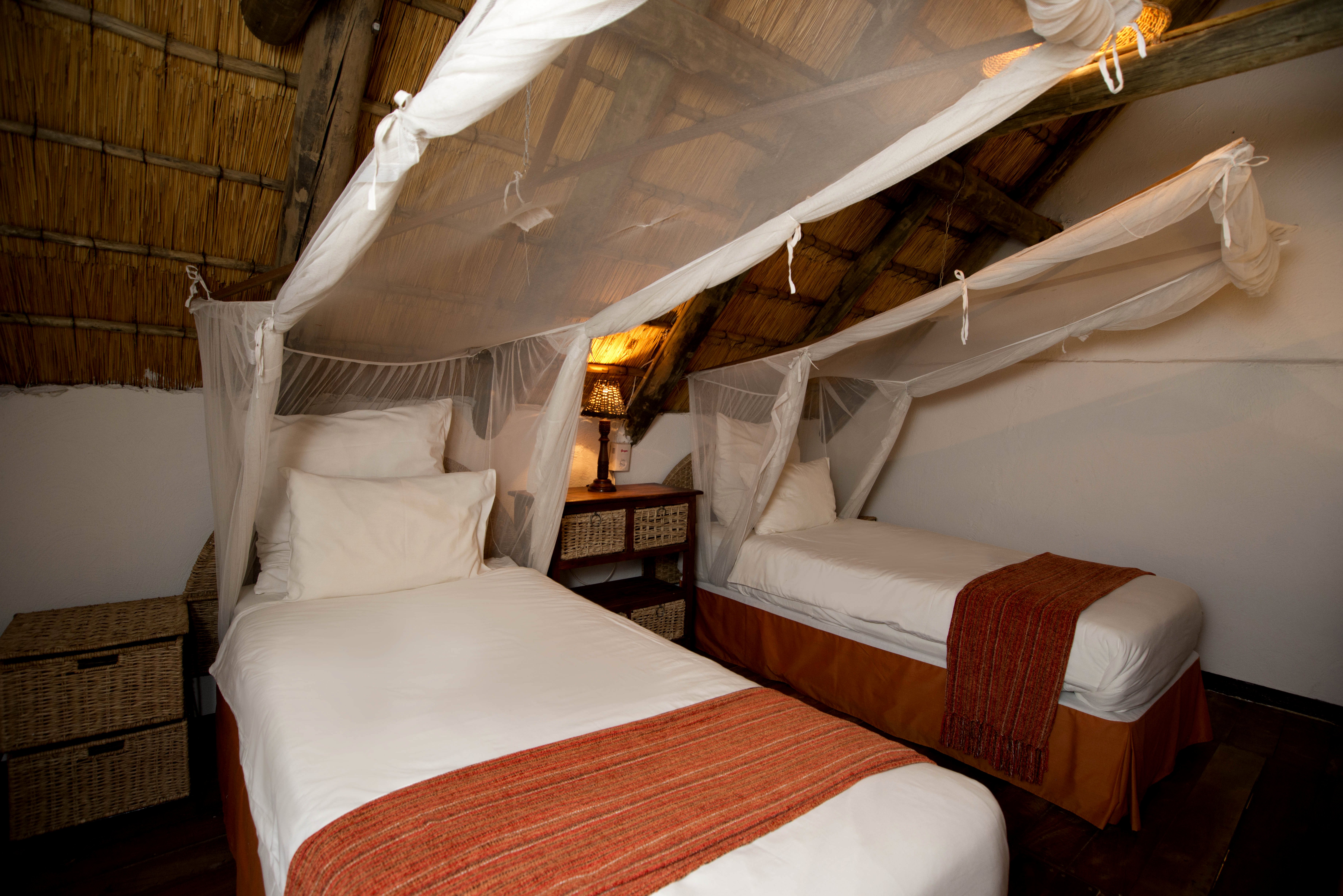 Upstairs family room, view onto mezzanine deck 