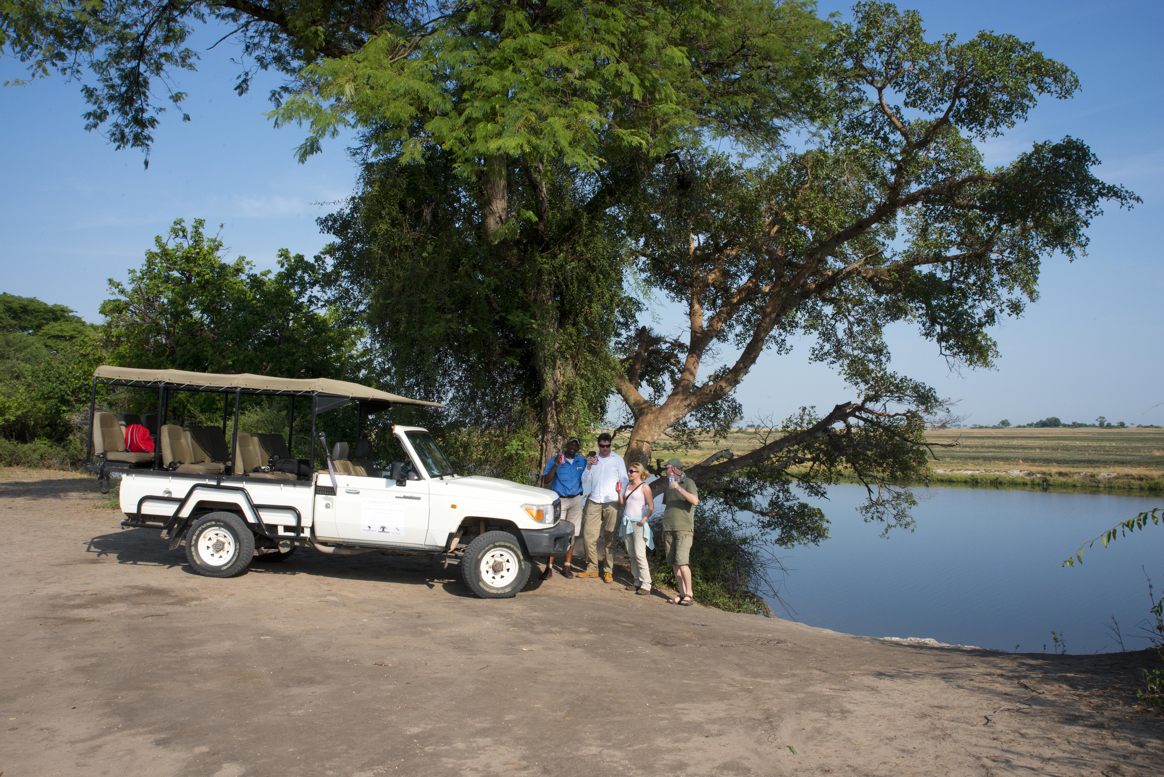 Game drive into Chobe National Park