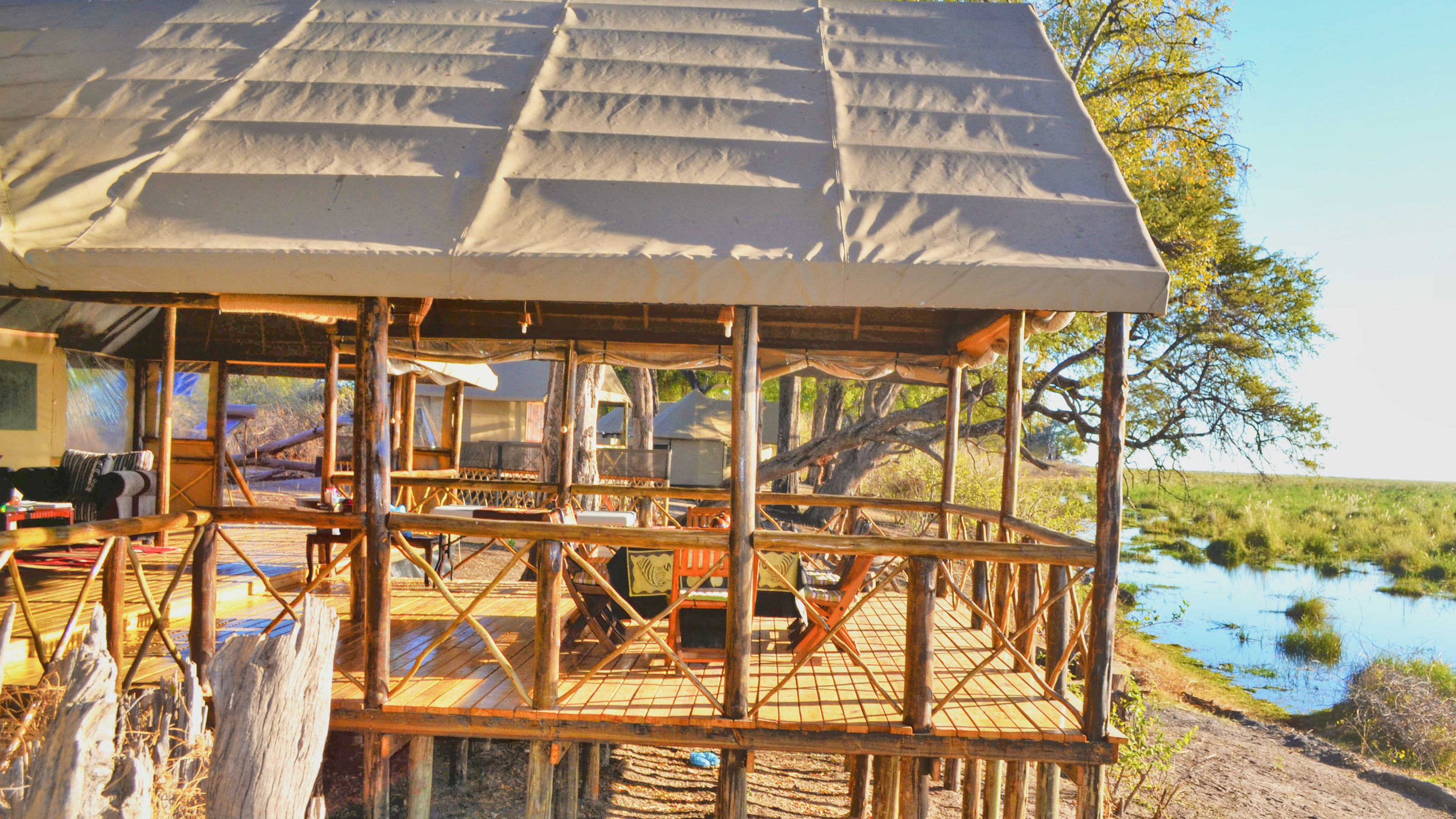 Sweeping views of the Linyanti Marsh and Caprivi Strip