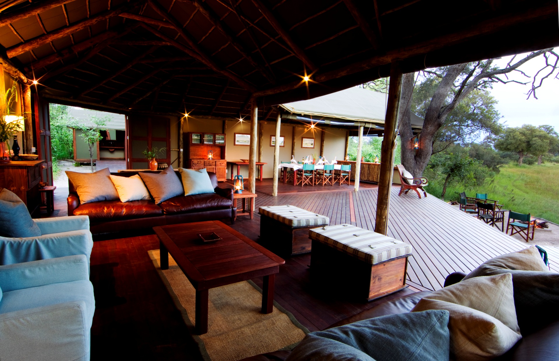 The mess are offers comfortable dining room and lounge area with a separate pool area nearby