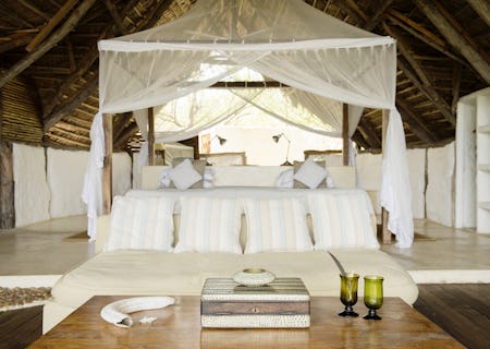 Our rooms open out at the front to make the most of the amazing views down the river, and to keep things cool in the heat of the day.