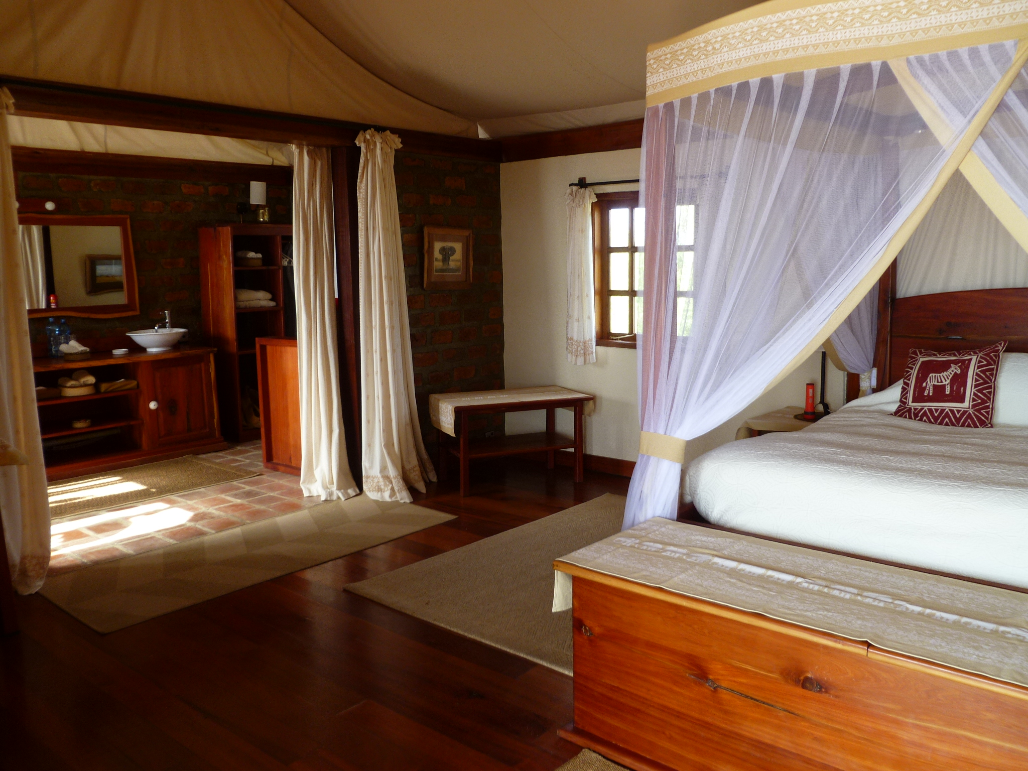 Open, spacious and airy.