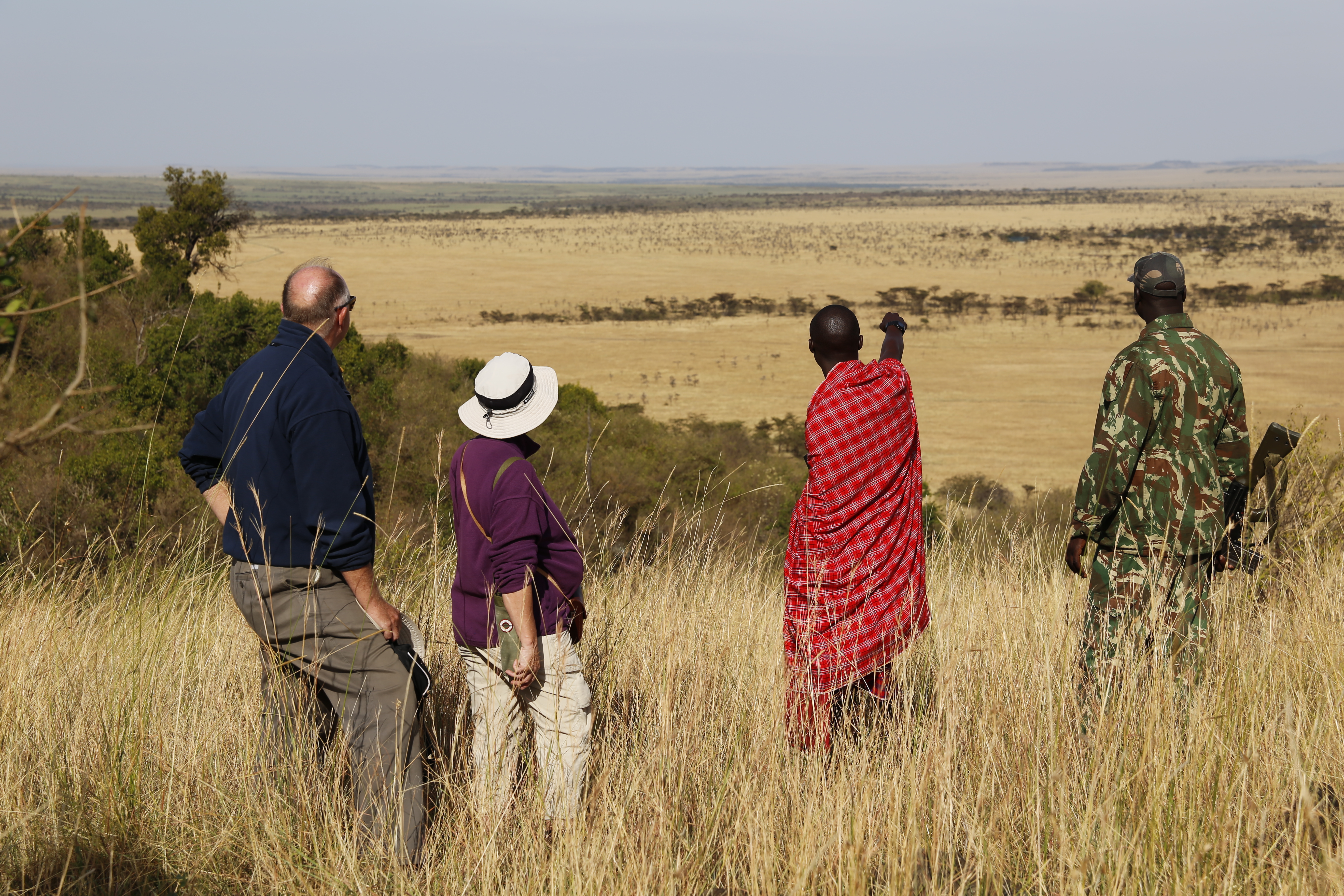 Walking at Kicheche Bush Camp