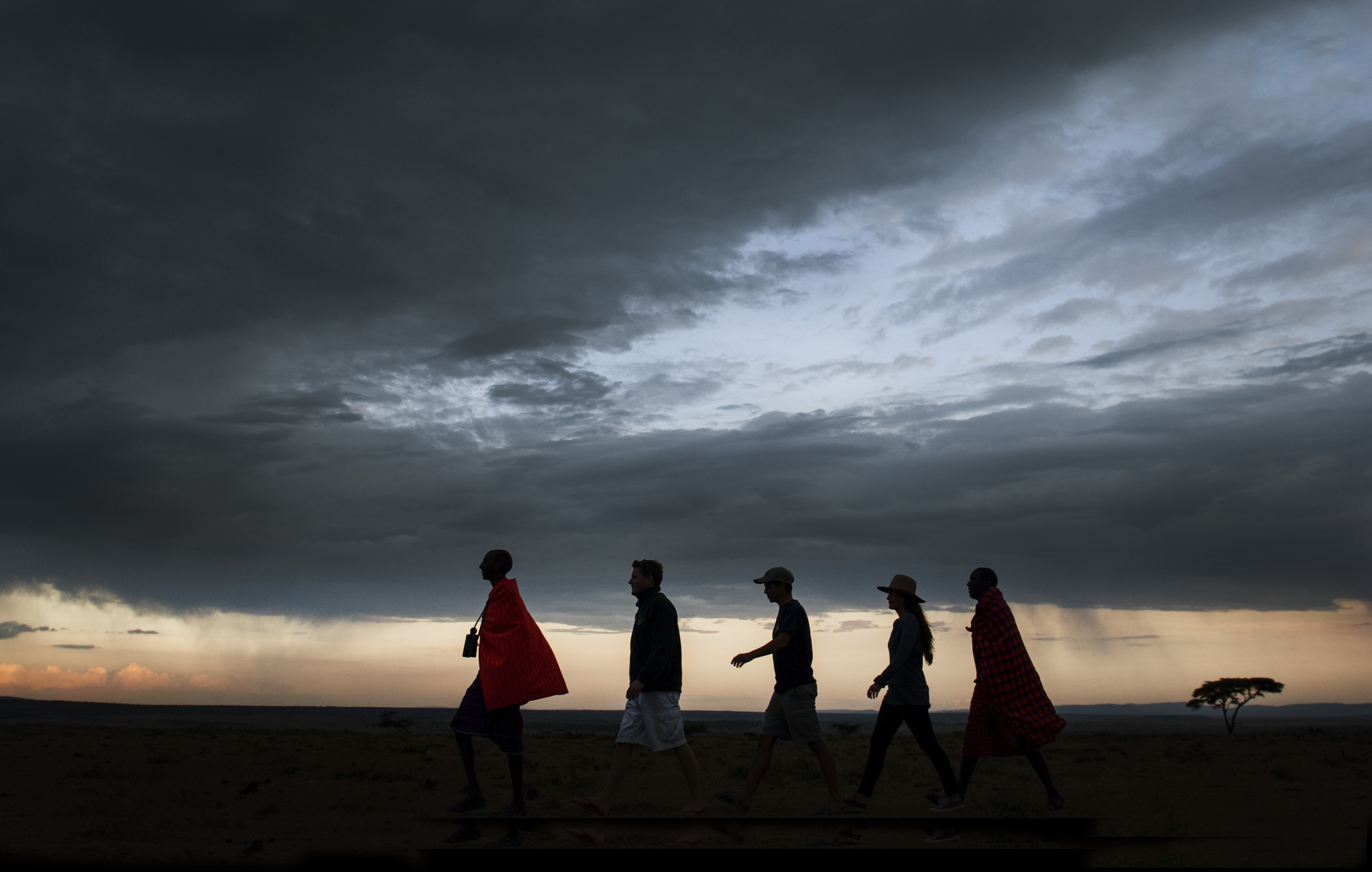 Walking is a great way to explore the bush