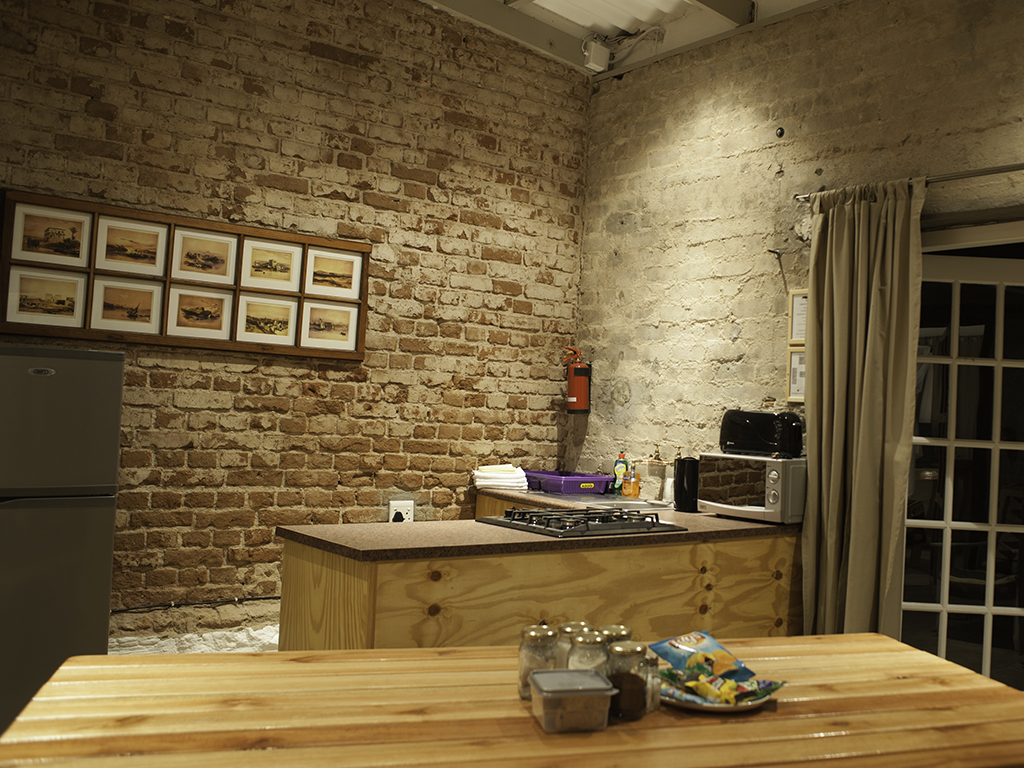 Every room has a full kitchen