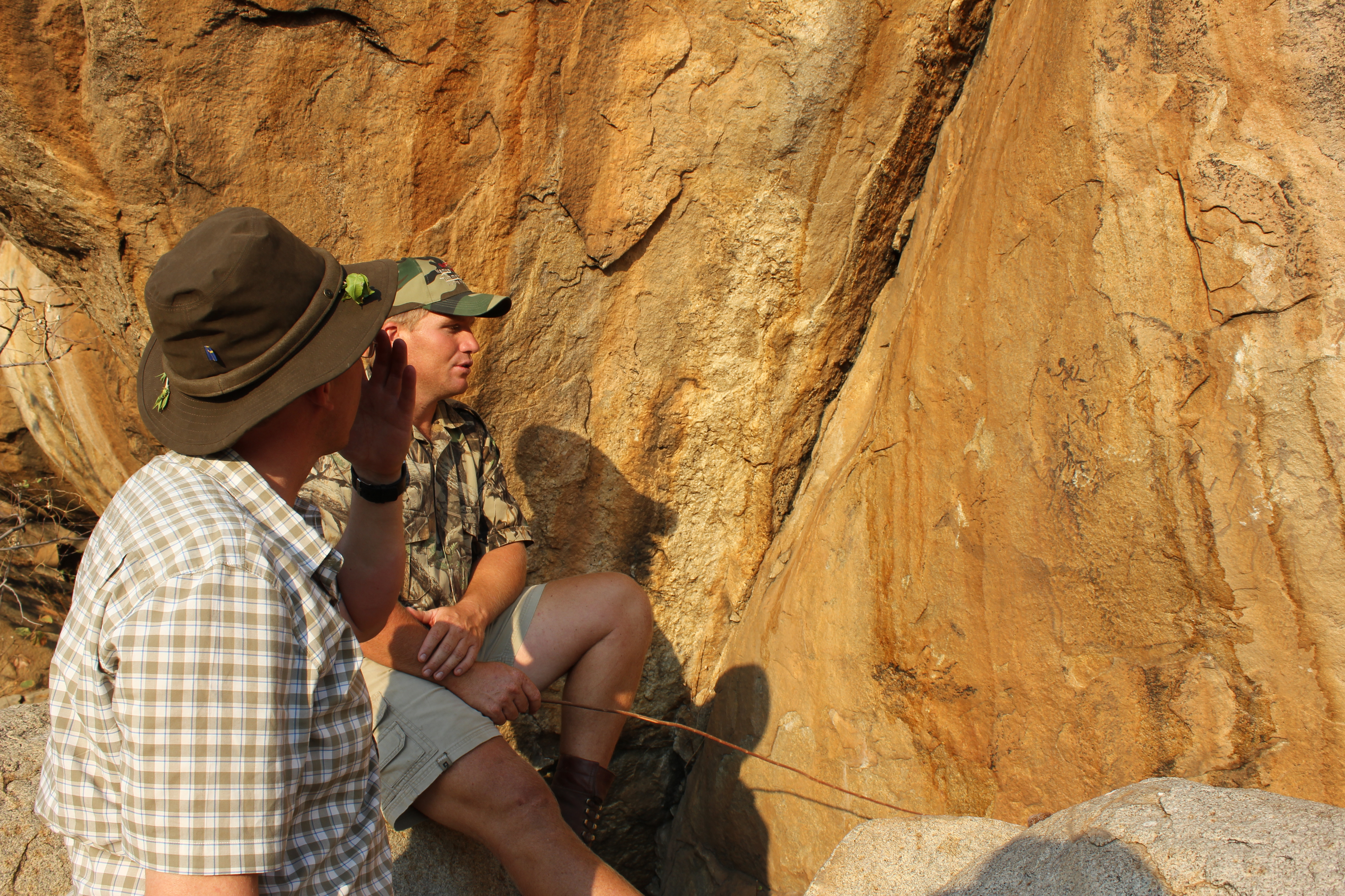 Immenhof has many attraction...one of them the Bushman Paintings