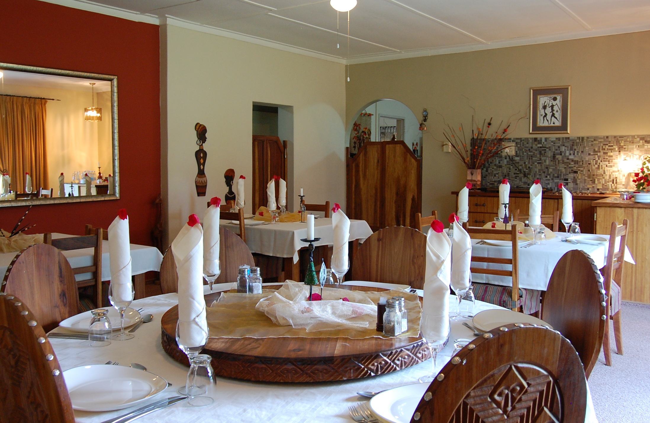 Vreugde Guest Farm dining room