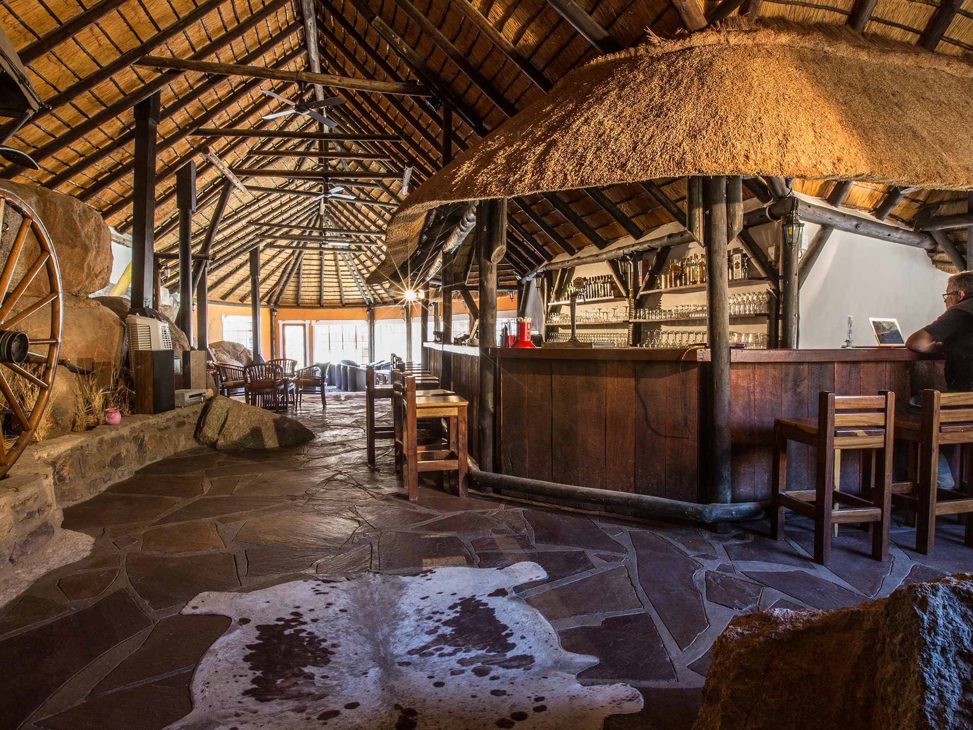 The bar to enjoy refreshments at Canyon Village 