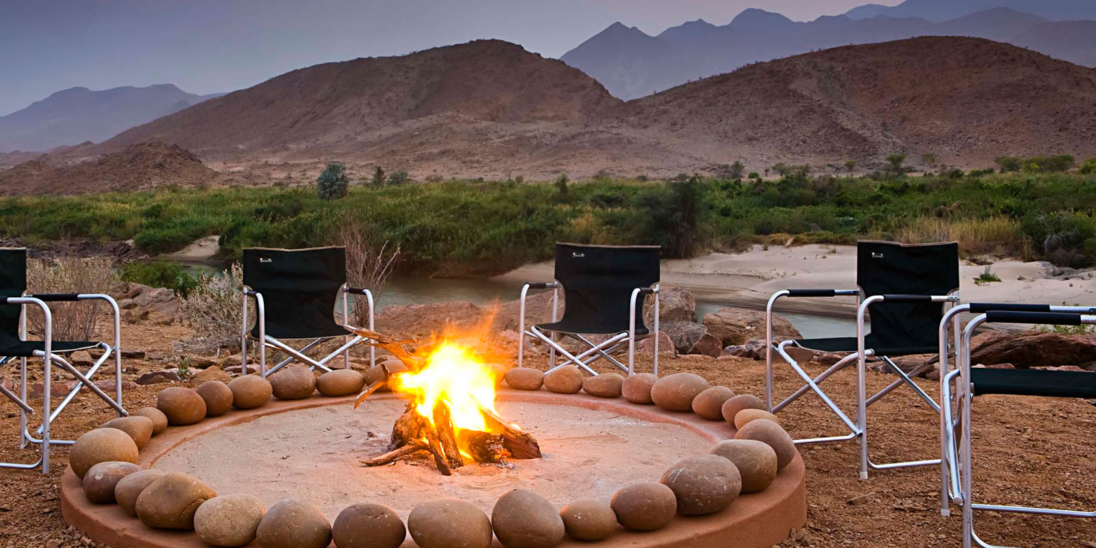 Spectacular vistas surrounding the lodge