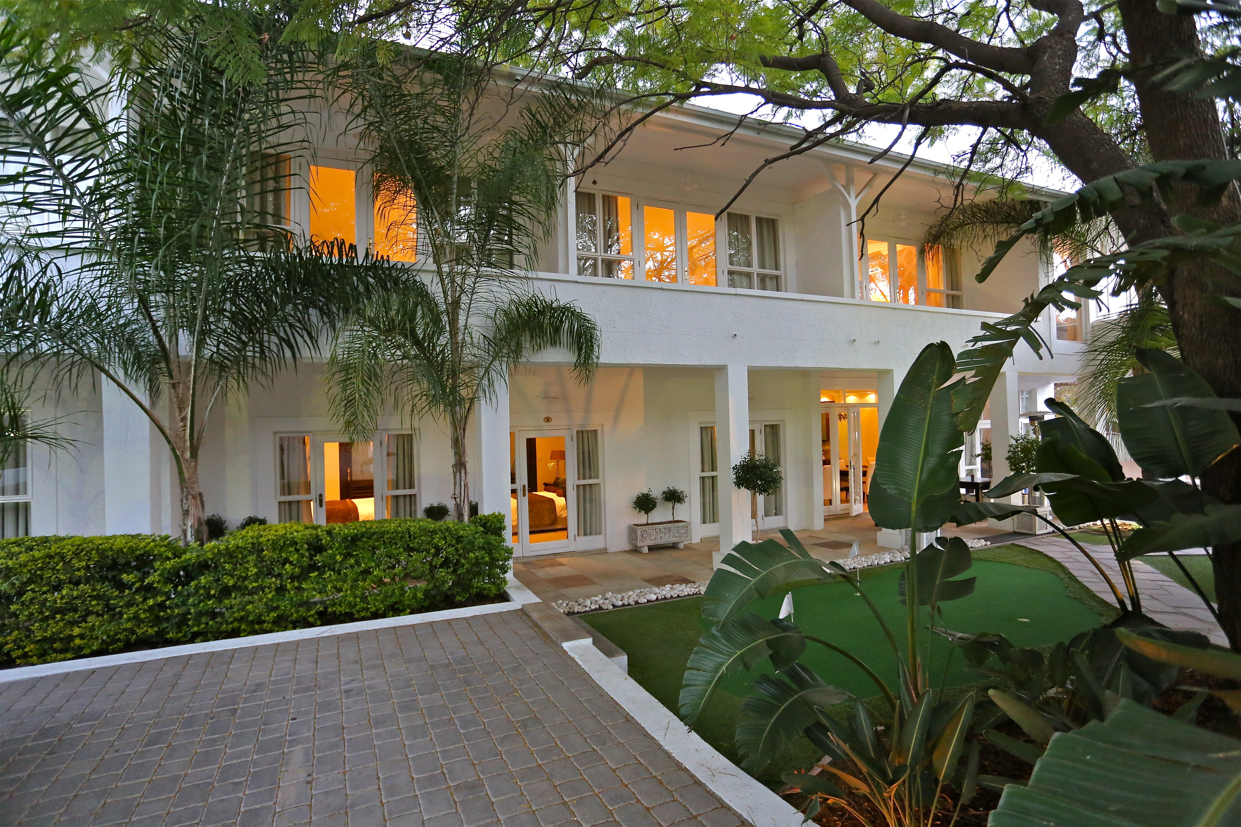 Front view from entrance