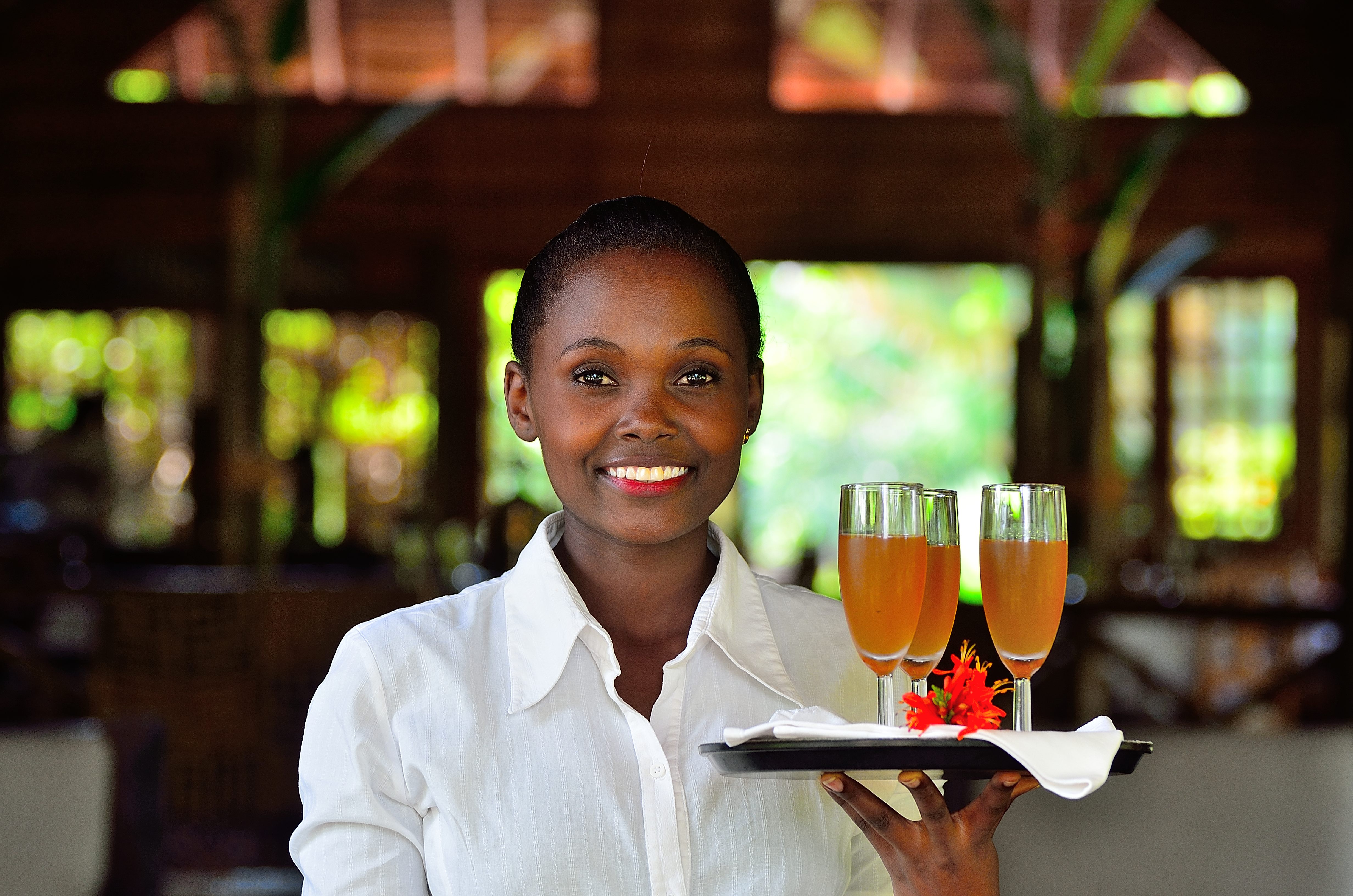 Welcome at Arumeru River Lodge