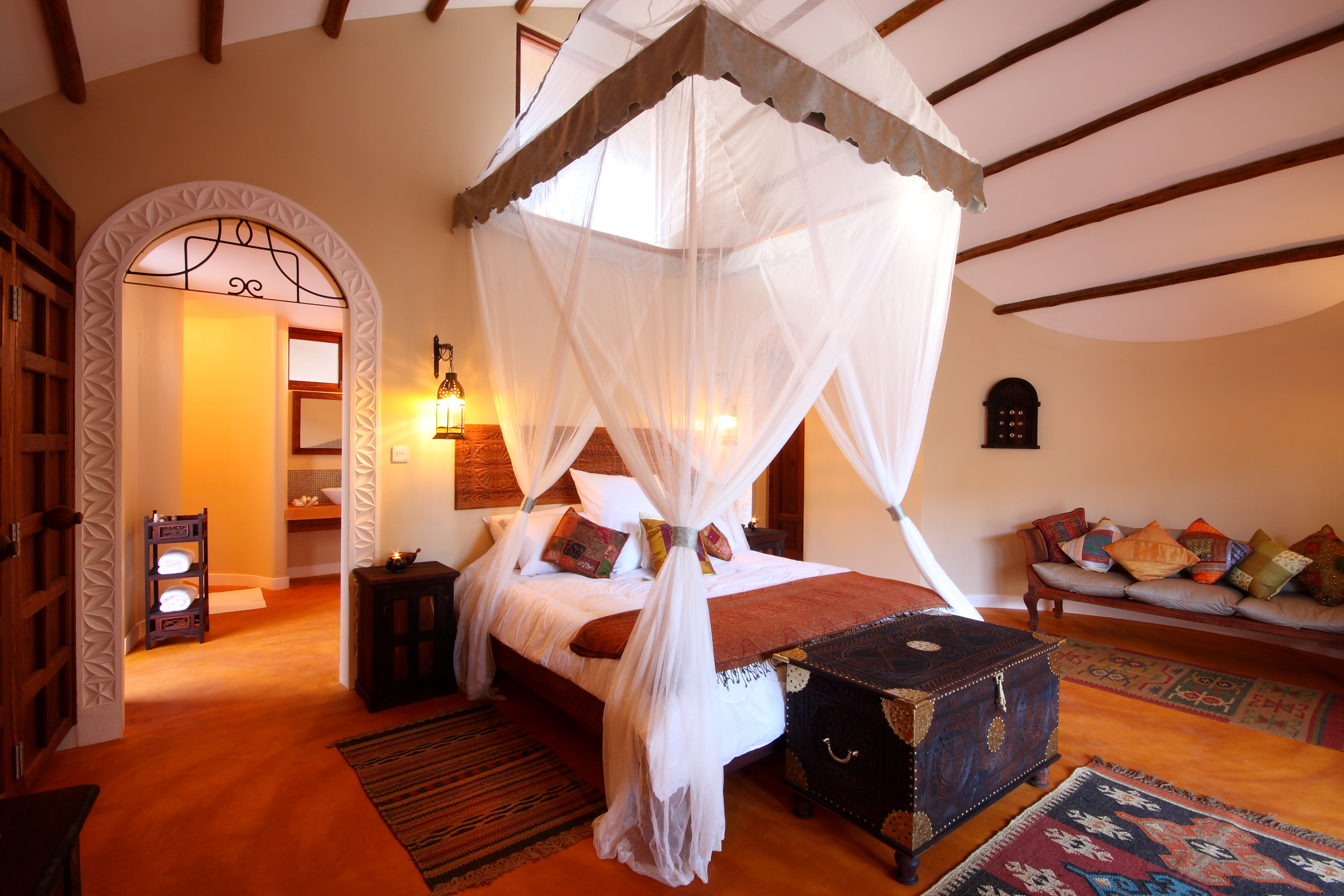 Interior of both the villas and deluxe villas.