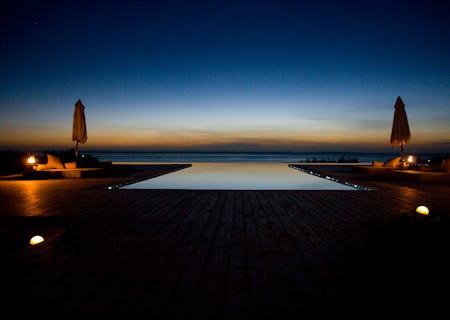 The picturesque infinity pool