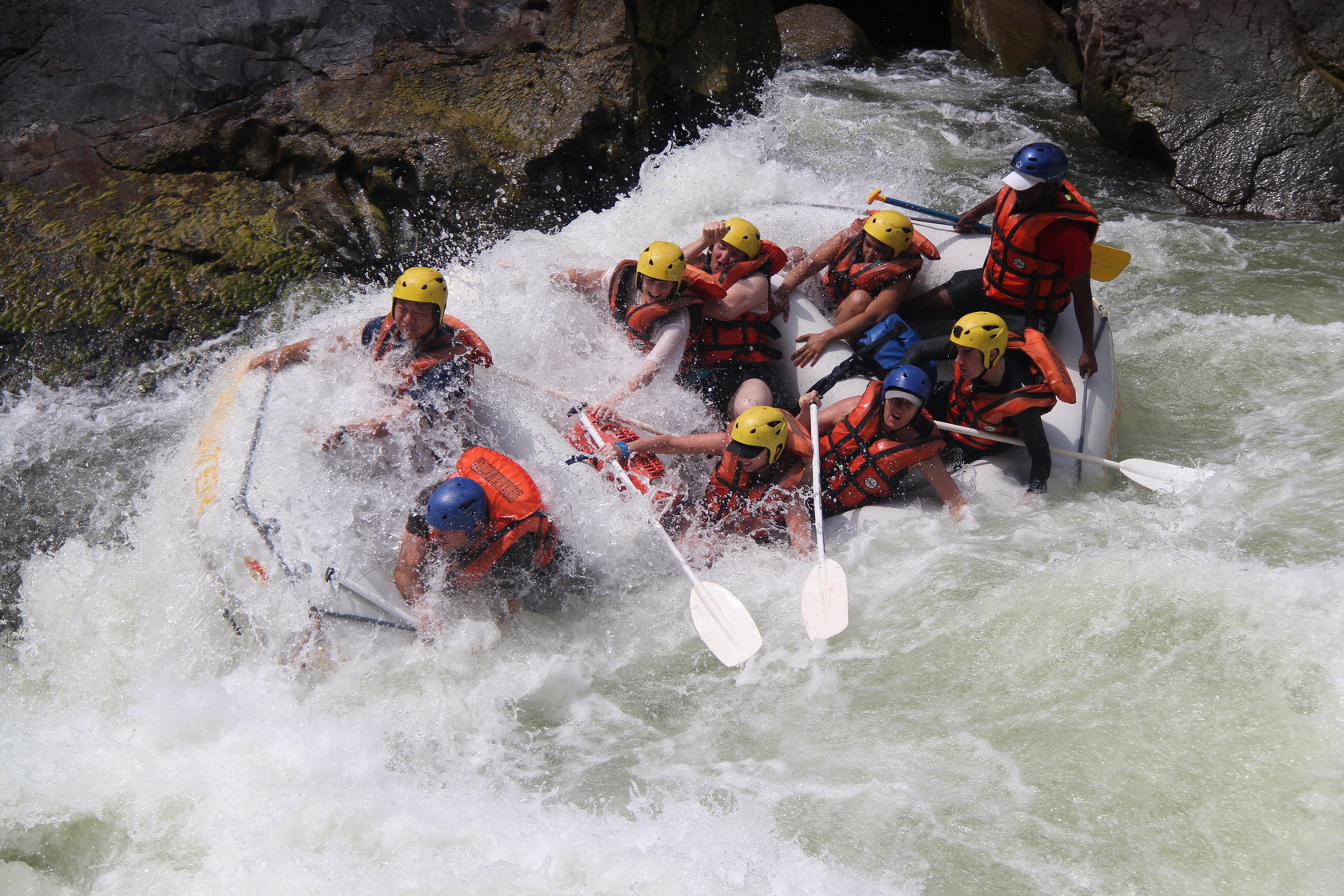 White water rafting
