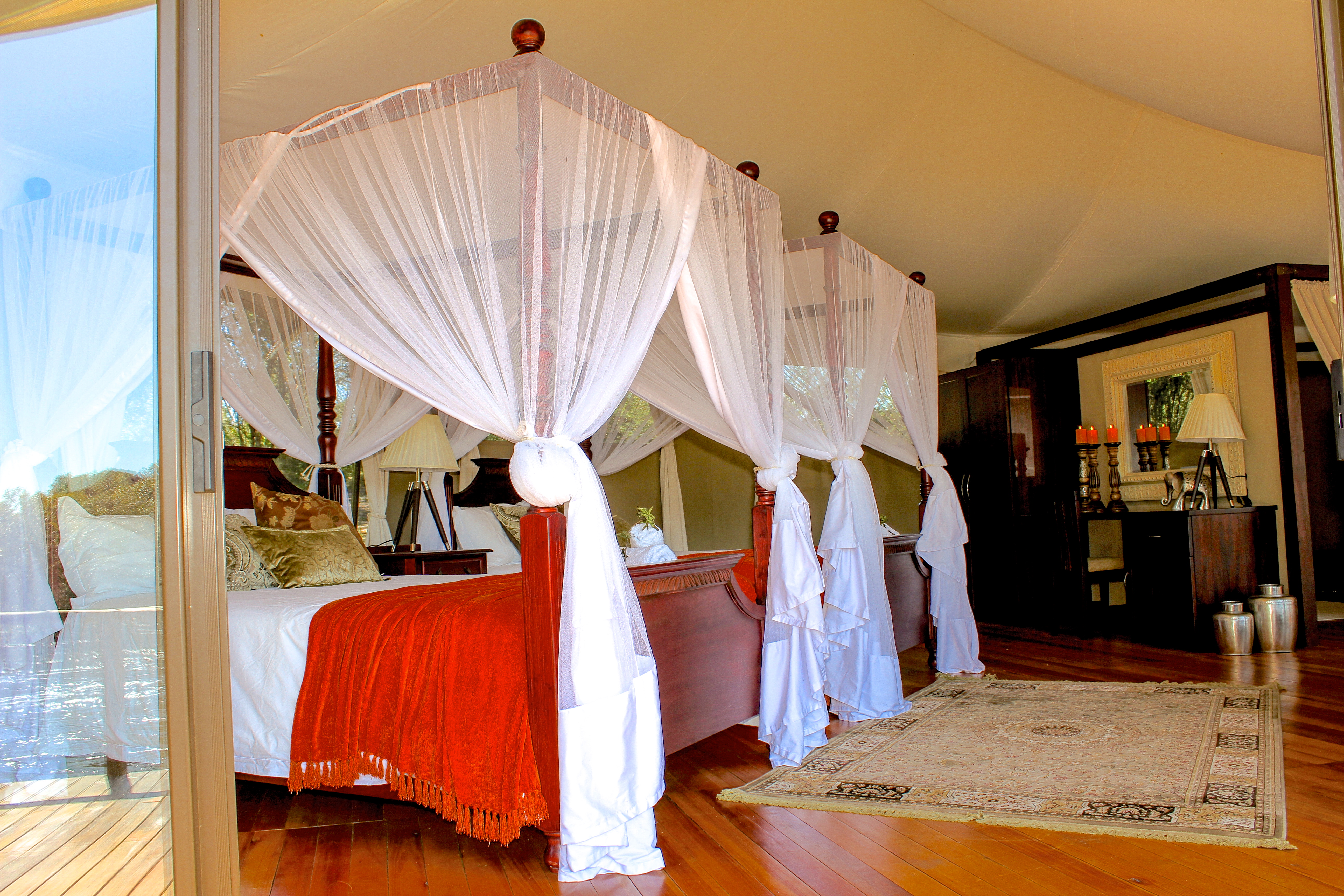 Interior of twin room