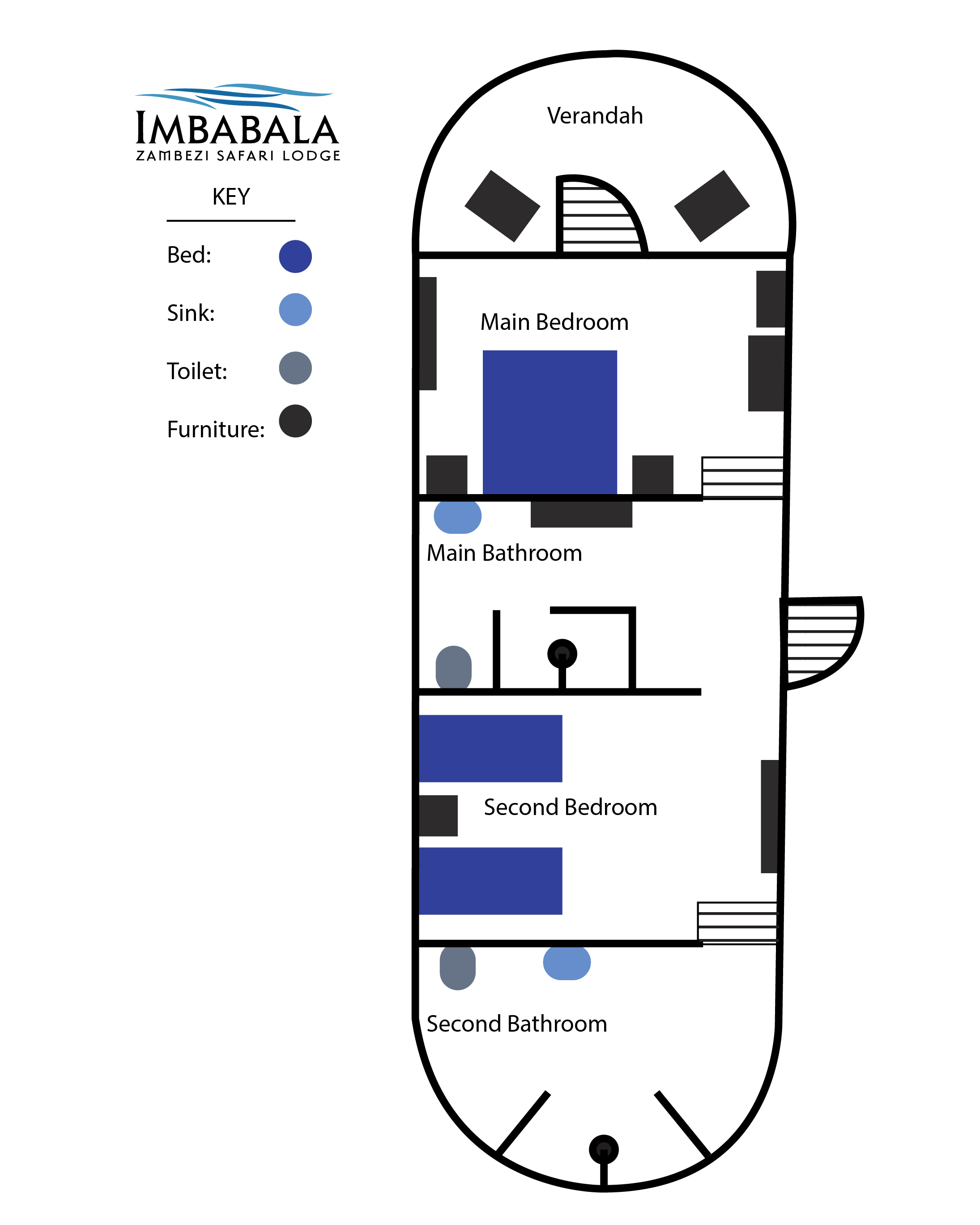 Family Room Layout at Imbabala 