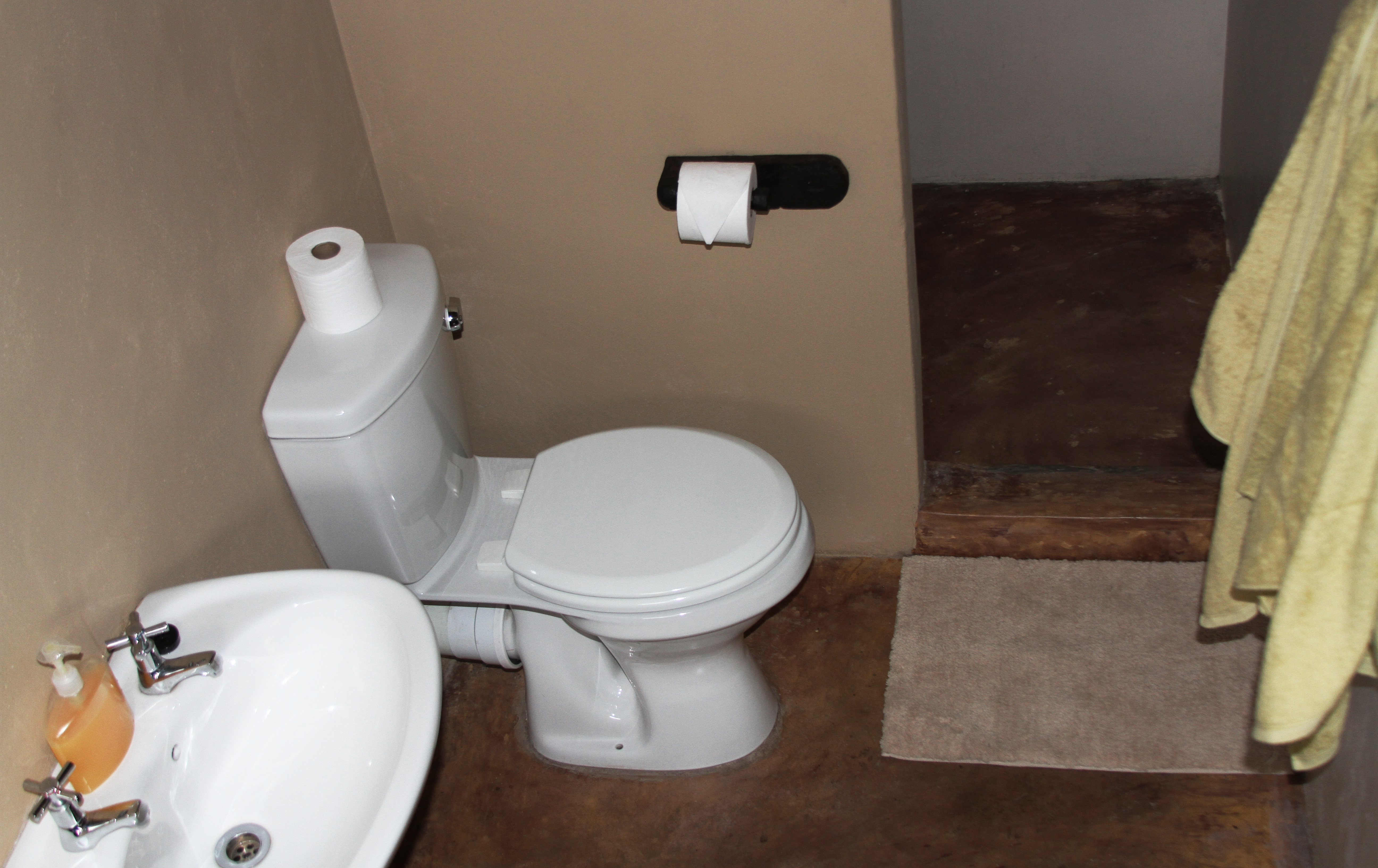 Dome Bush Tent Ablution at Gwango