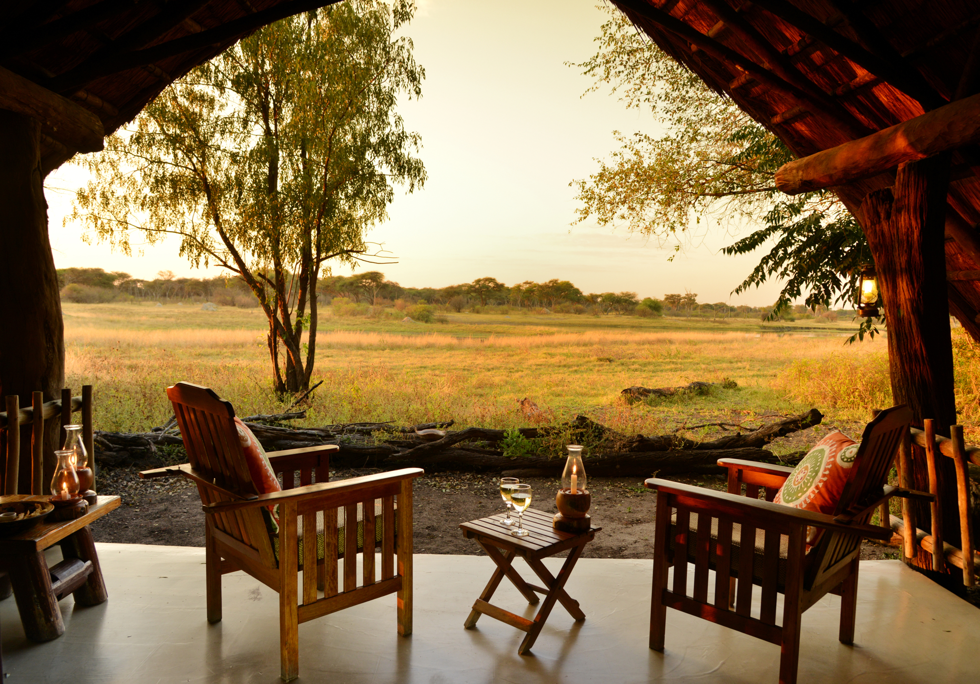 All rooms face onto our waterhole with a beautiful veranda to relax on