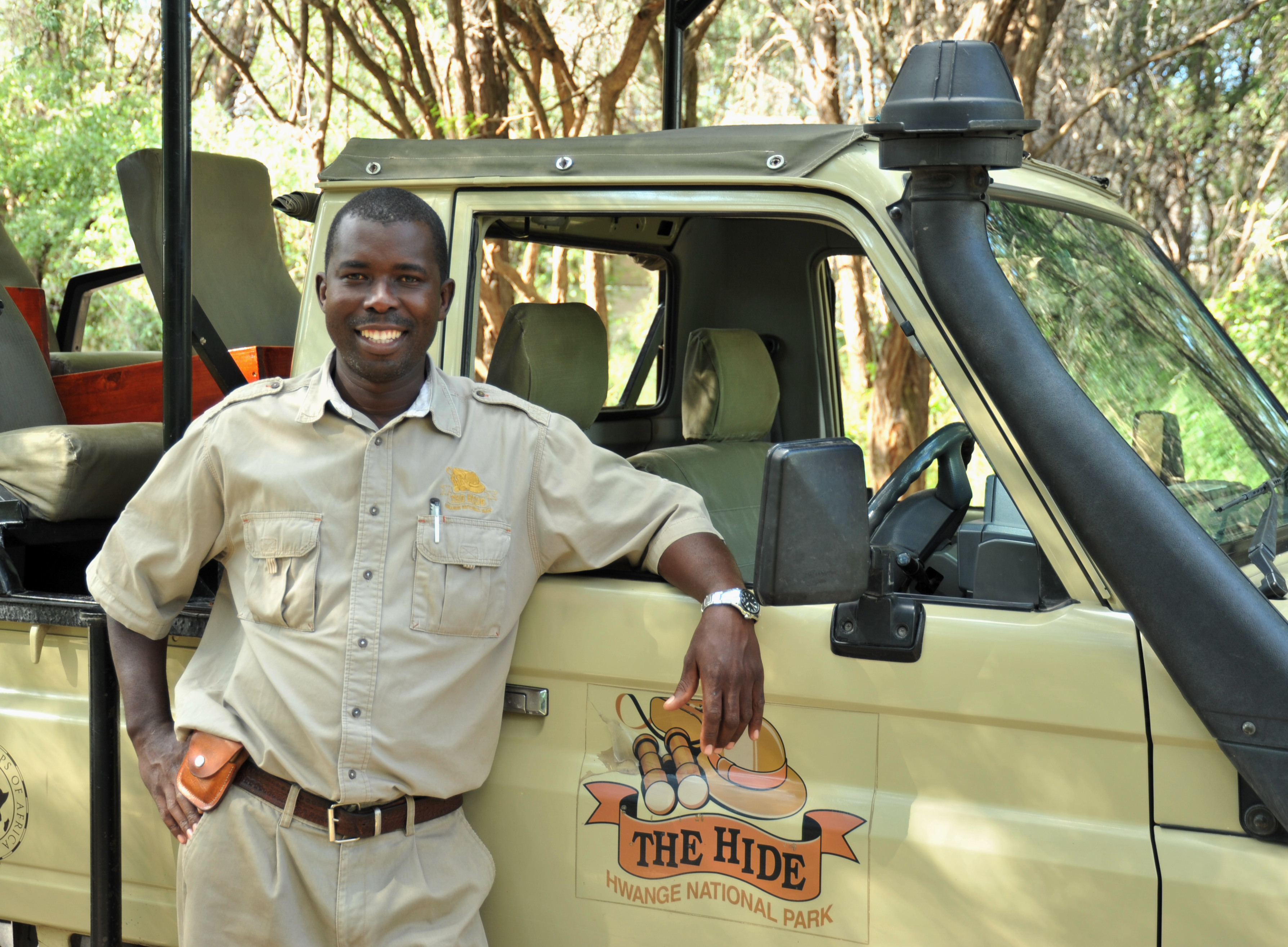 Activities/excursions offered are: morning and afternoon guided walks, morning and afternoon game drives; night drives with a spotlight, ‘hide sits’ around the pan.