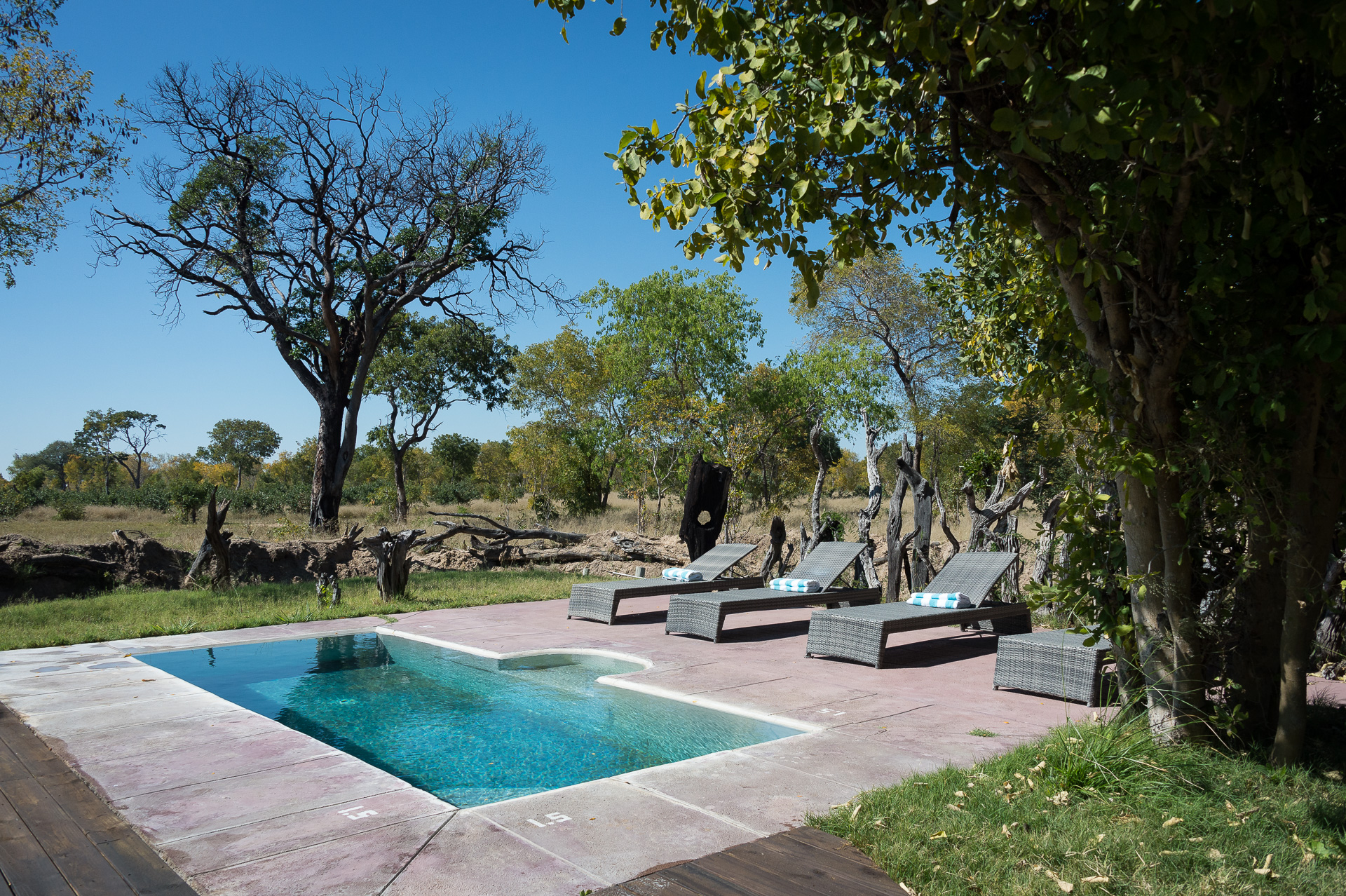 Little Makalolo's refreshing pool