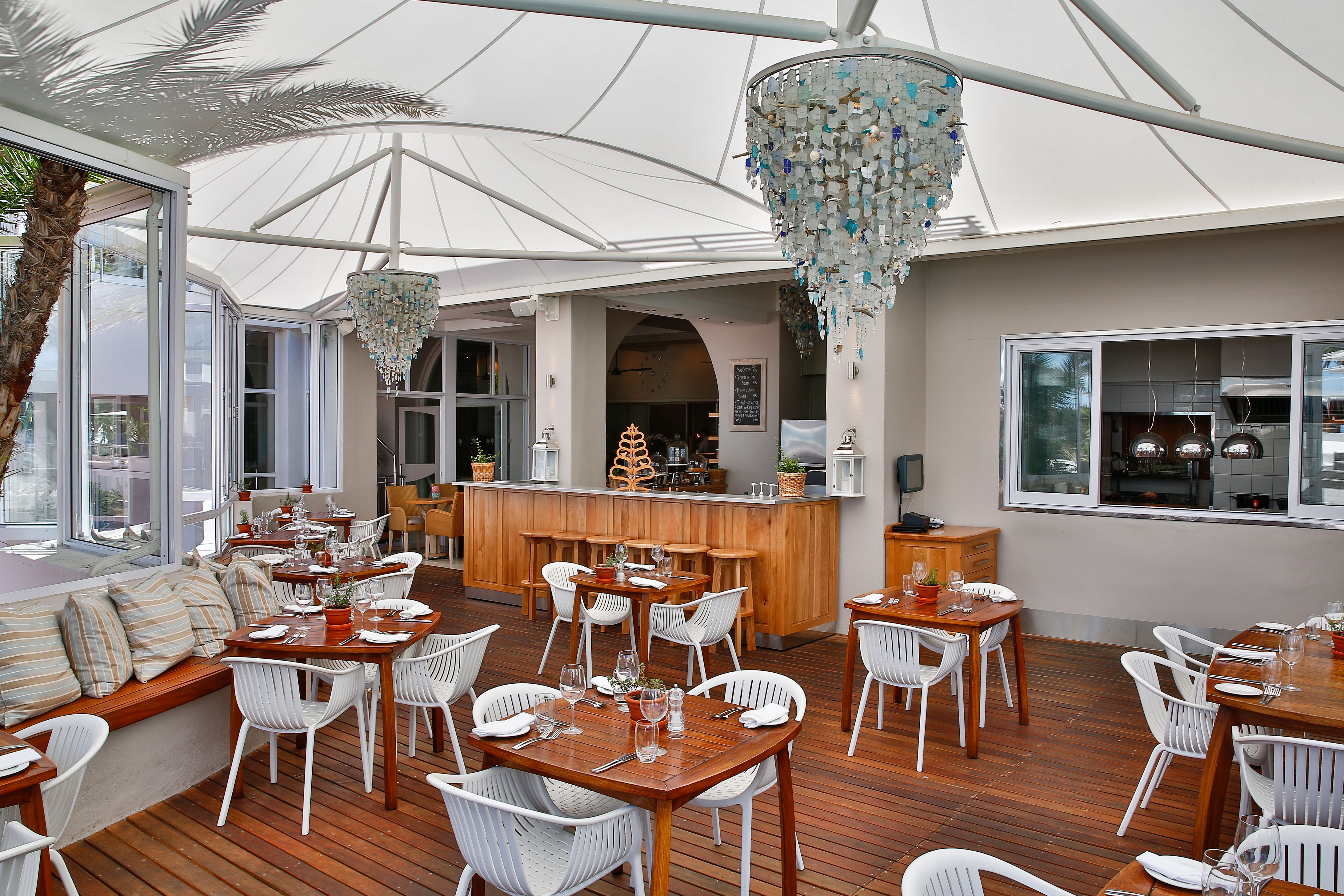 Layout of the restaurant