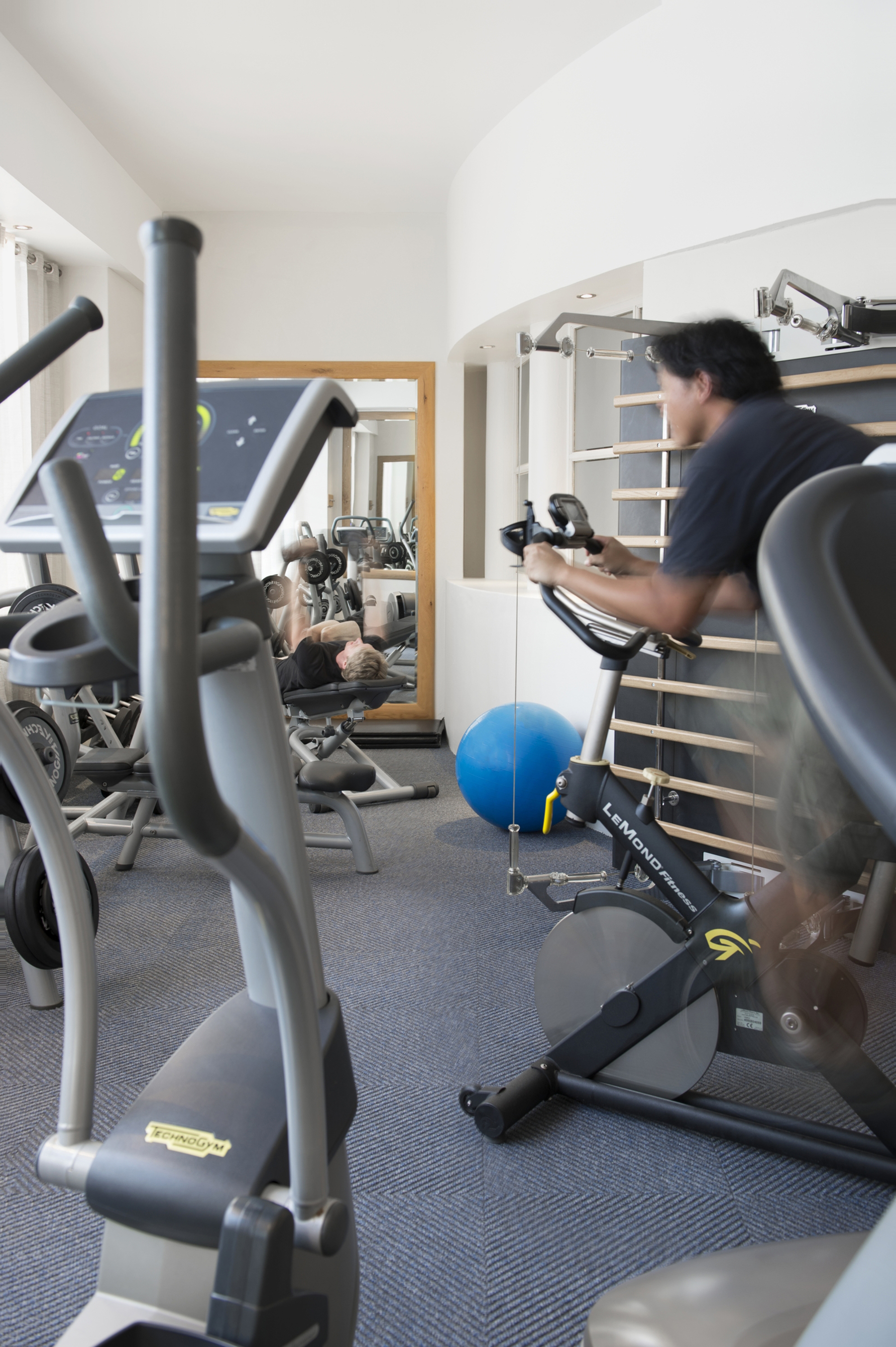 In-house gym facilities