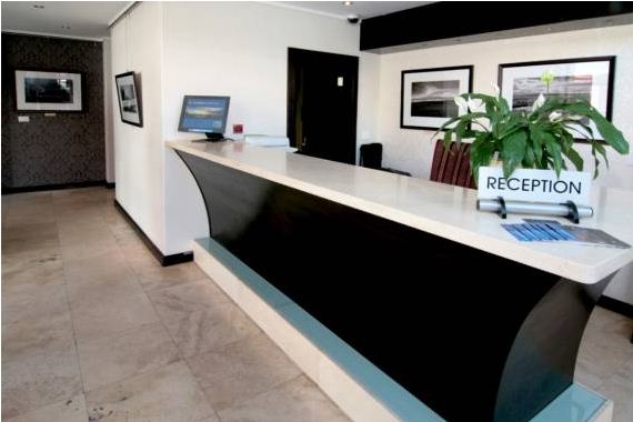 Reception desk
