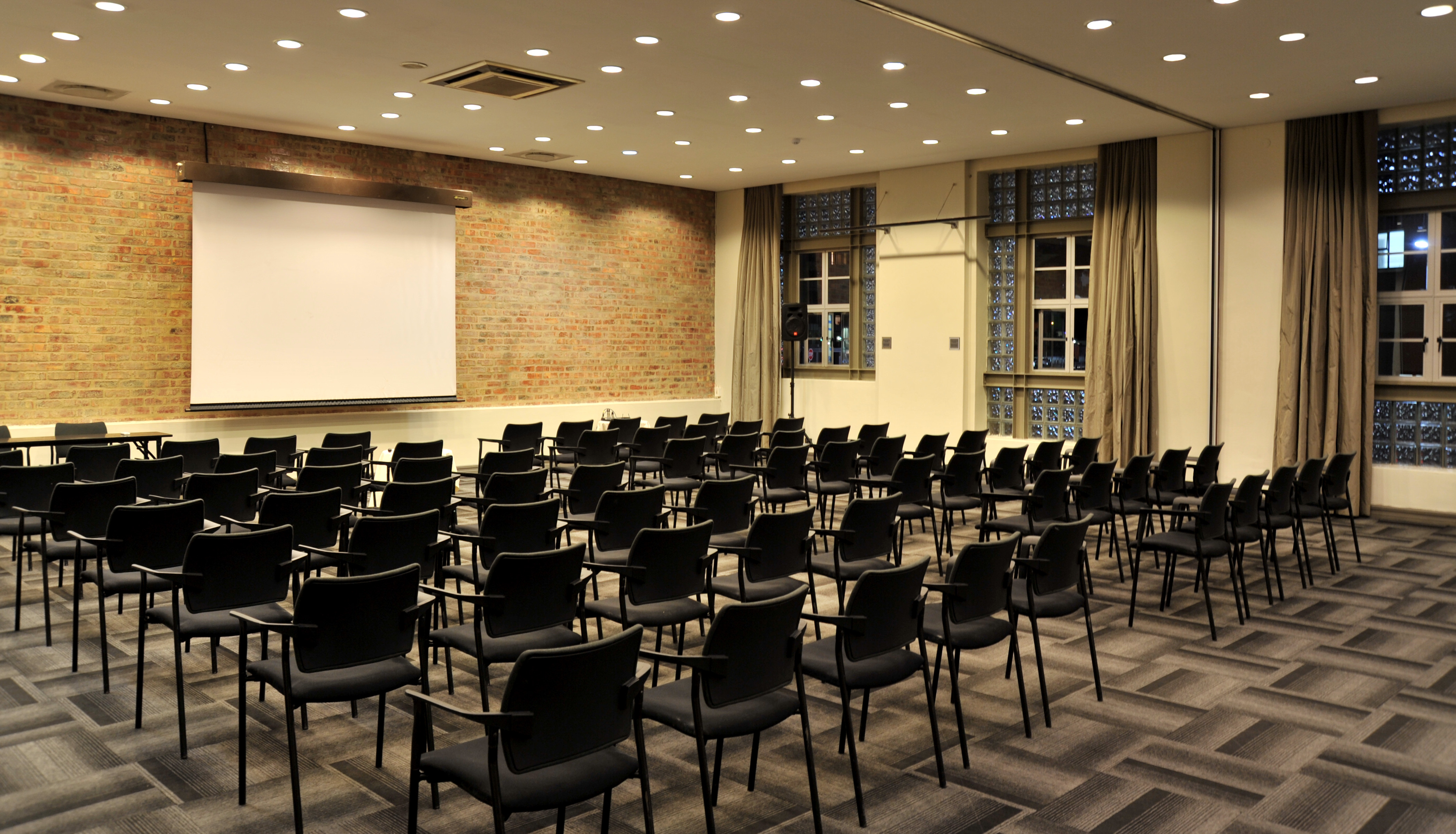 The hotel is equipped to host up to 120 delegates when Workshop 1 and 2 combine and room configuration is flexible with our fully soundproof partitioning. 