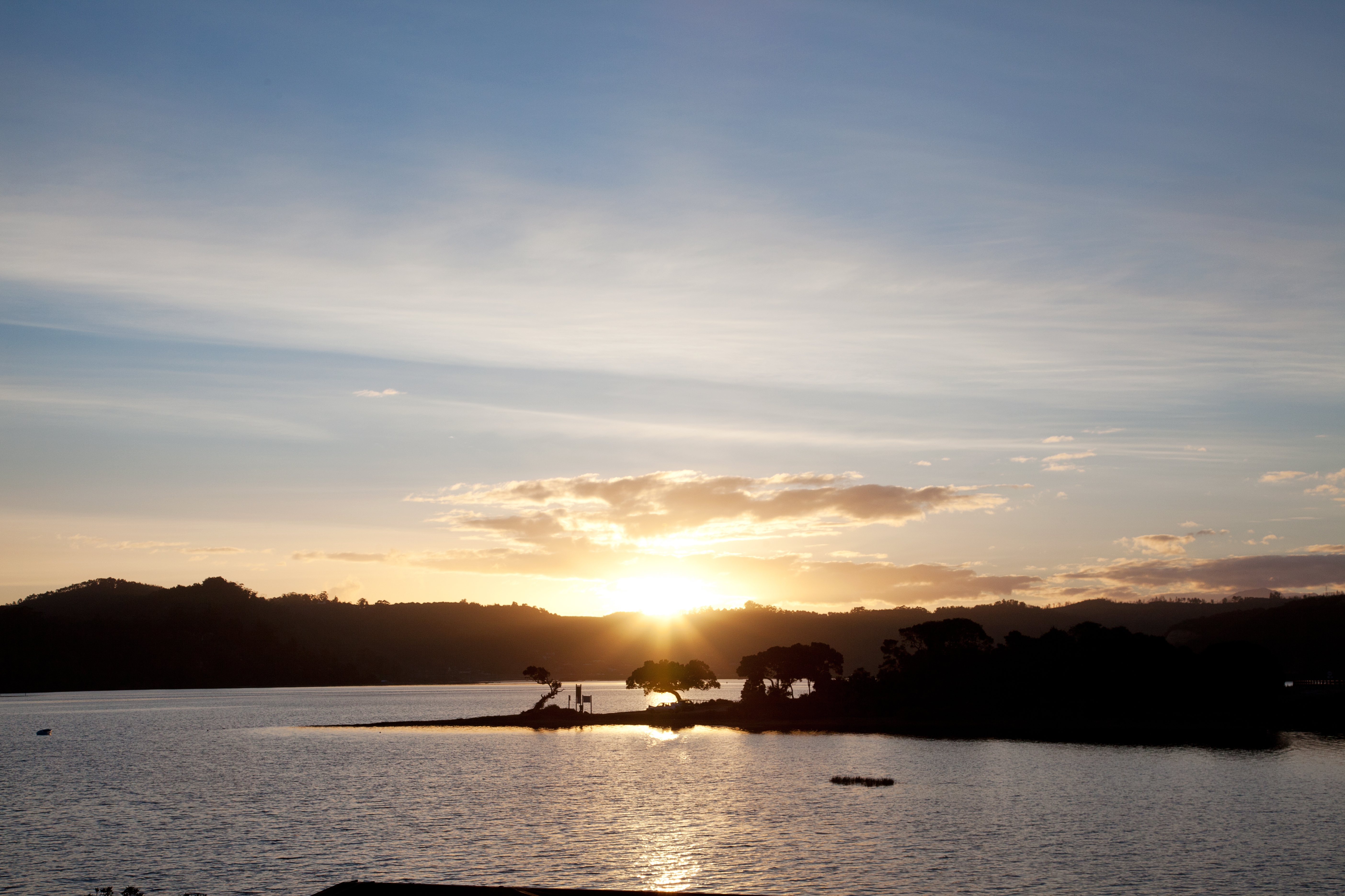 Sunsets at Oyster Creek Lodge