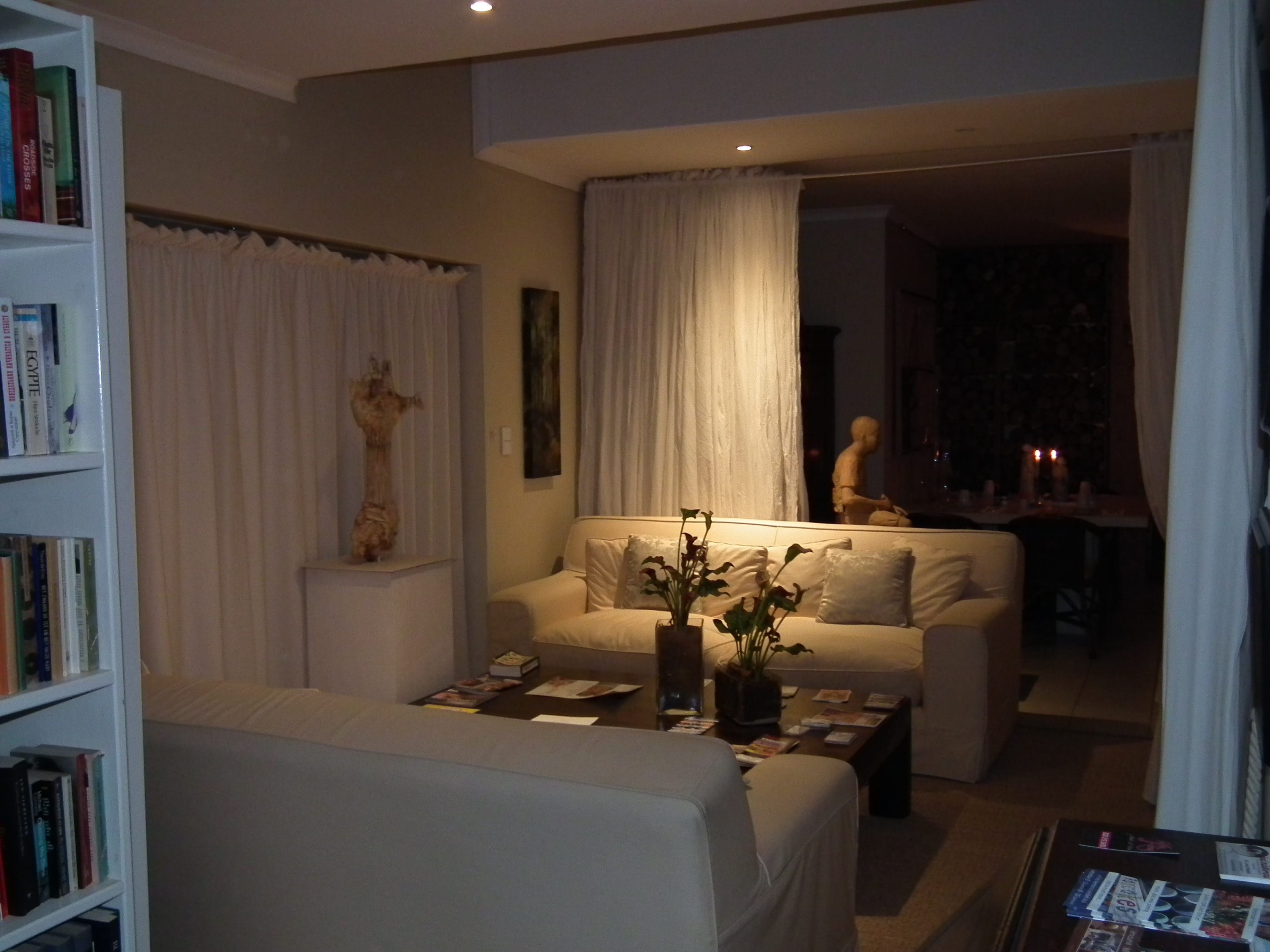 Curl up on the couch with a good book and a glass of red!