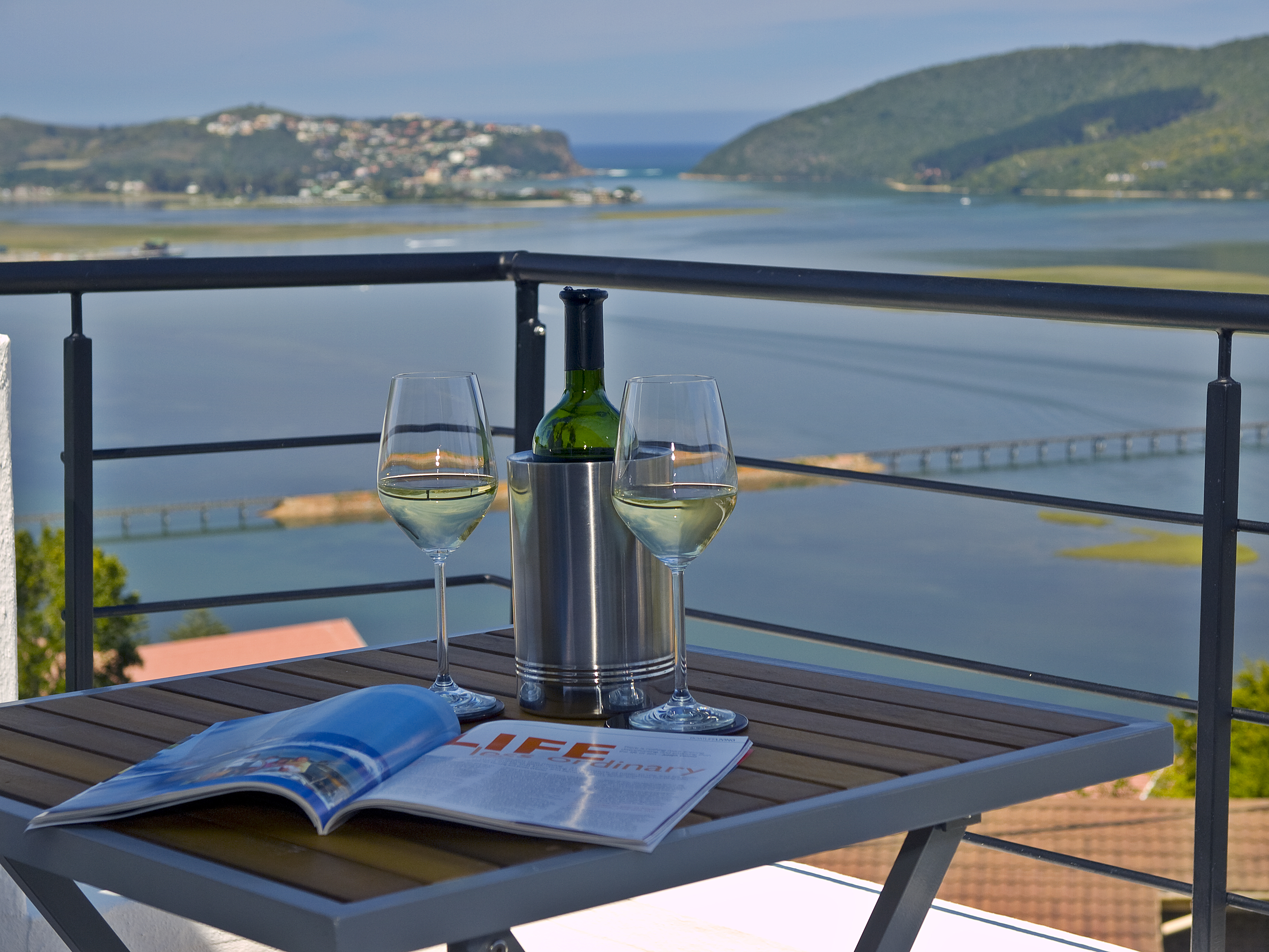 Discover a place where time is only told by the everchanging tides of the Knysna lagoon, a place where "nothing" seems like the perfect thing to do.
