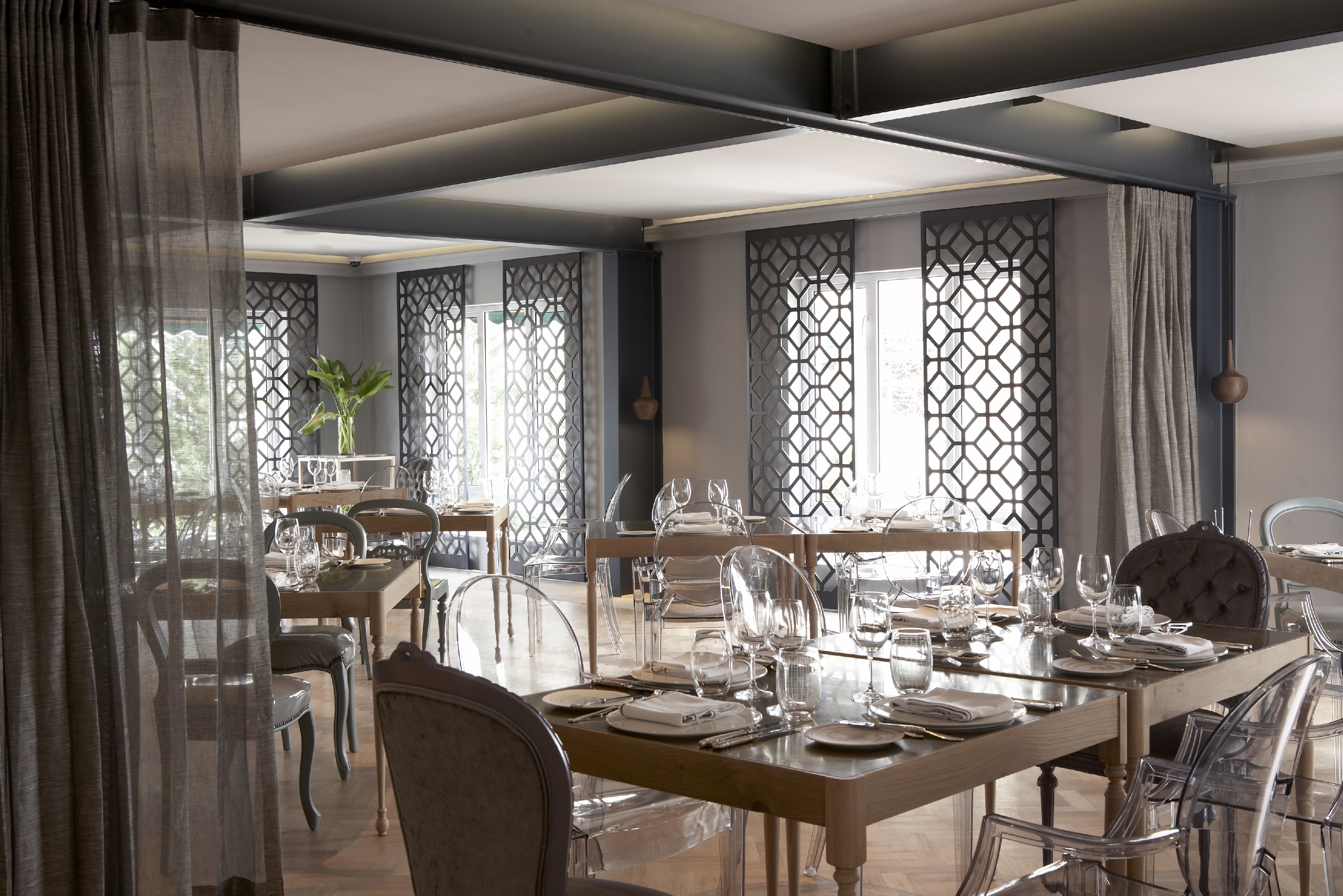 A view of the restaurant