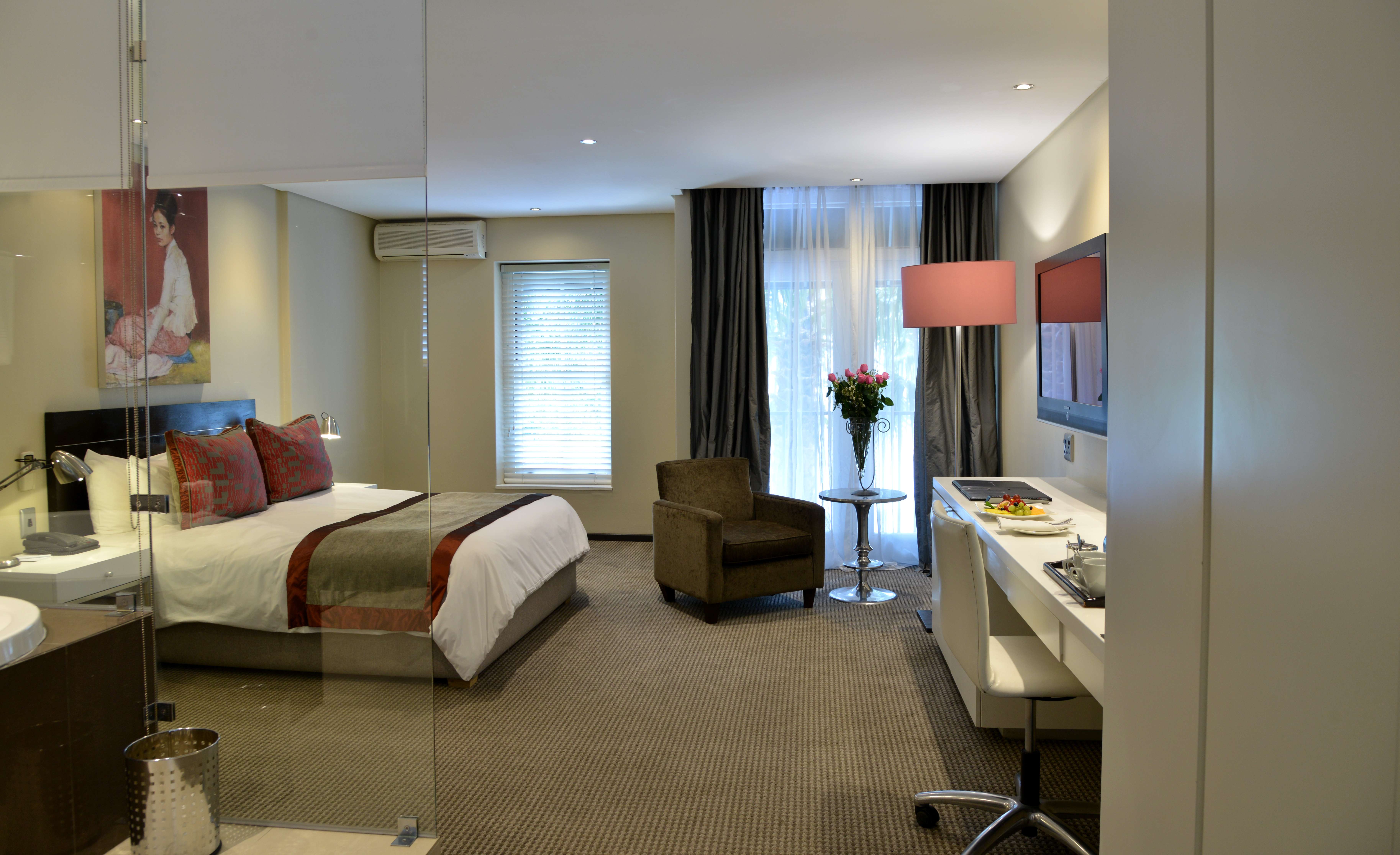 Spacious luxury bedrooms