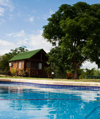 view from swimming pool