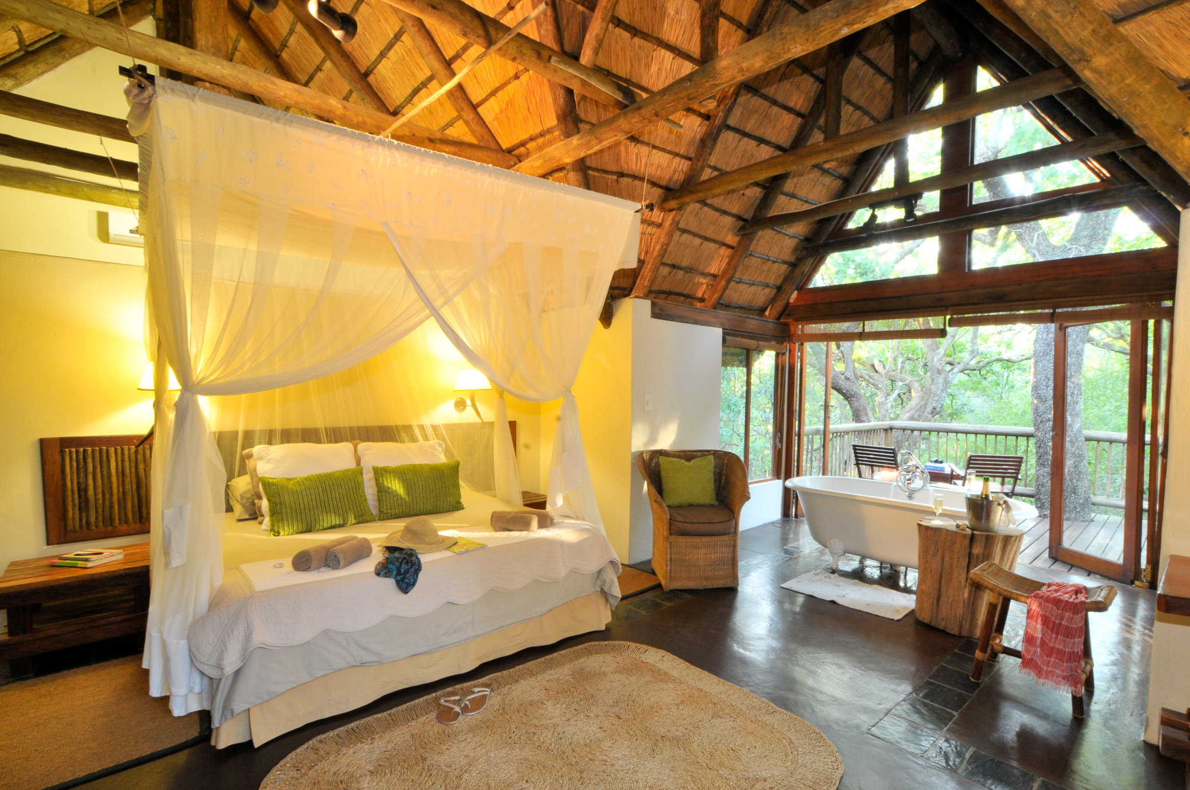 Honeymoon/Deluxe chalets