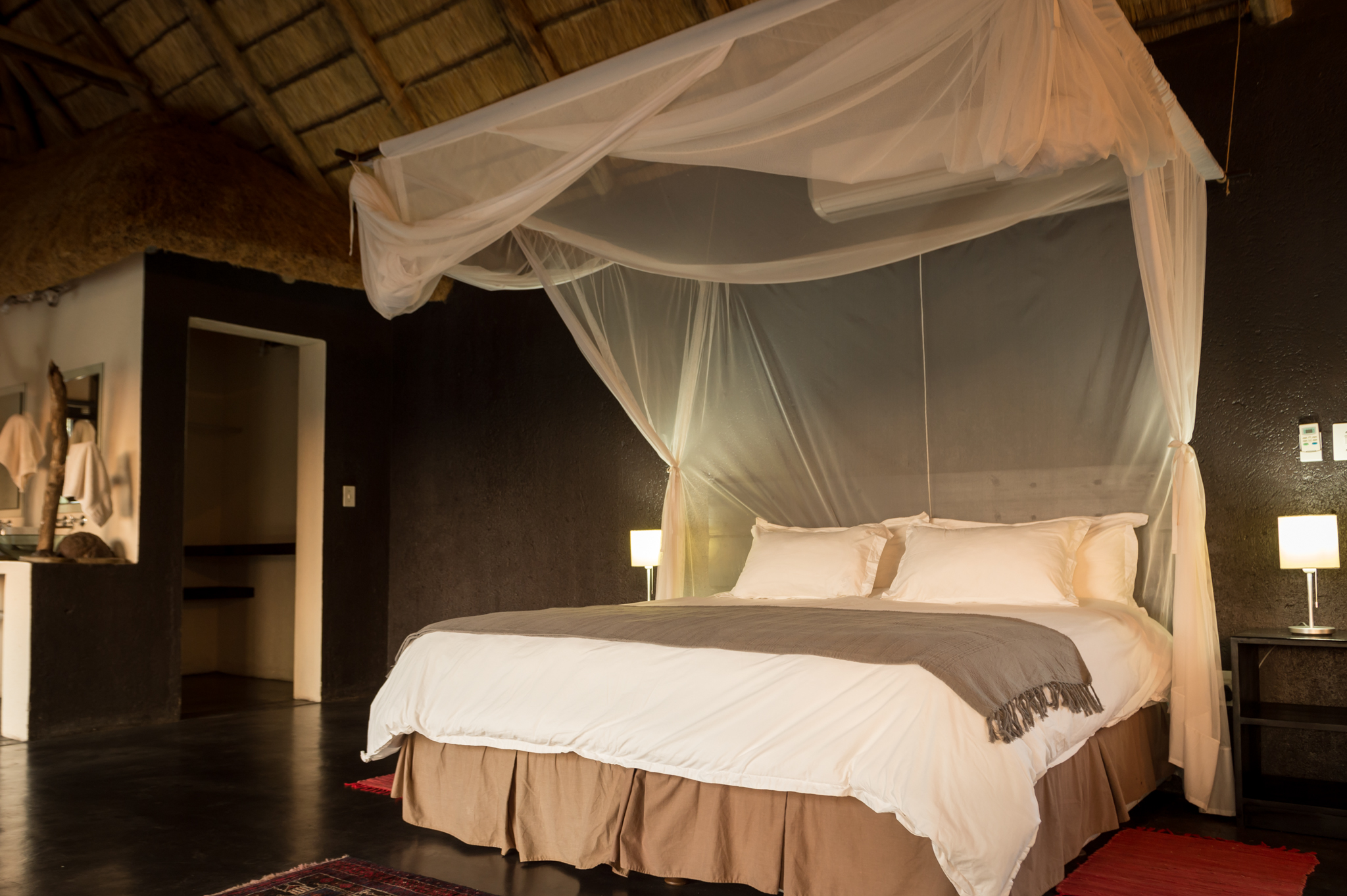 Inside the luxury river-facing suites