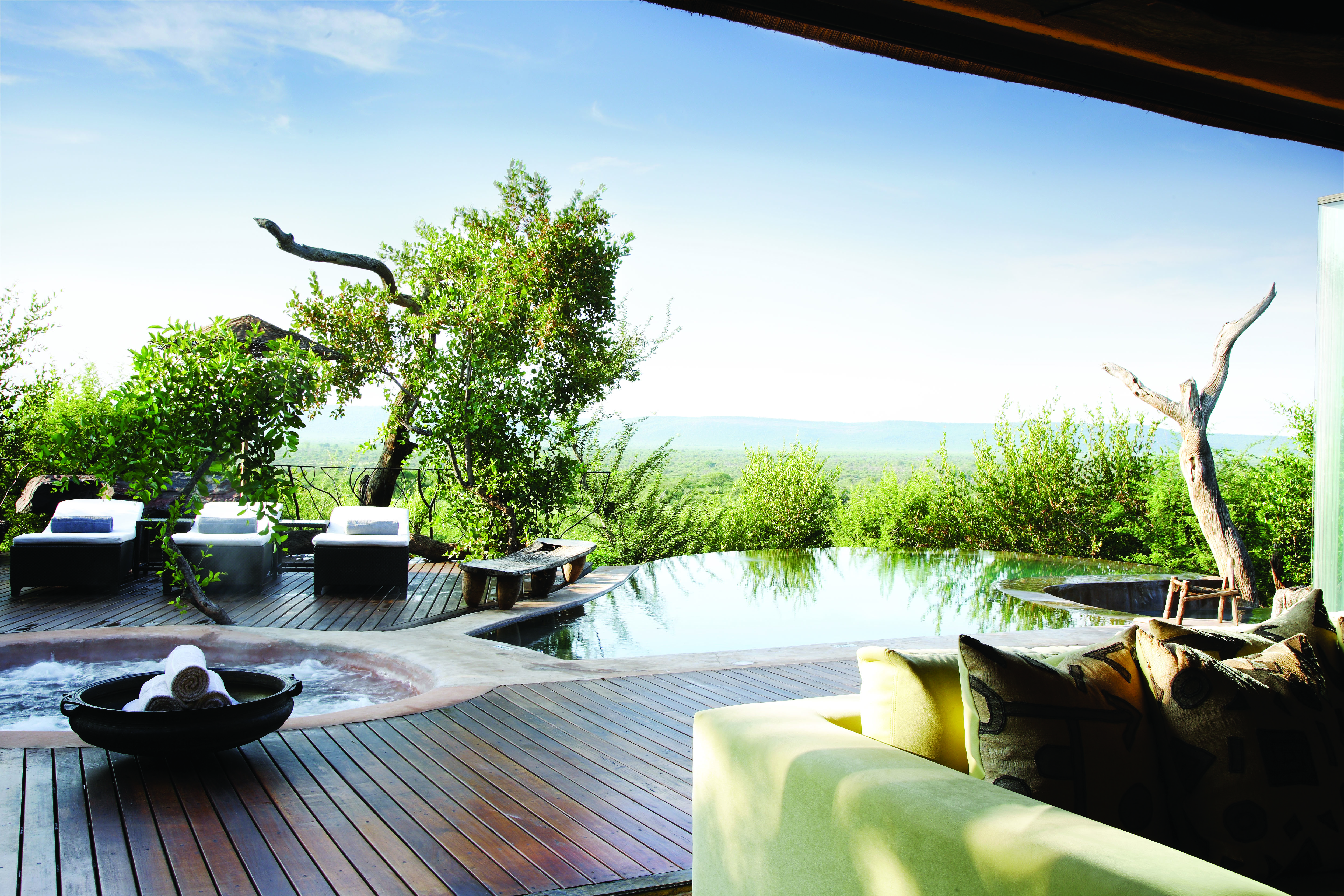 One of the many places one can sit back and relax