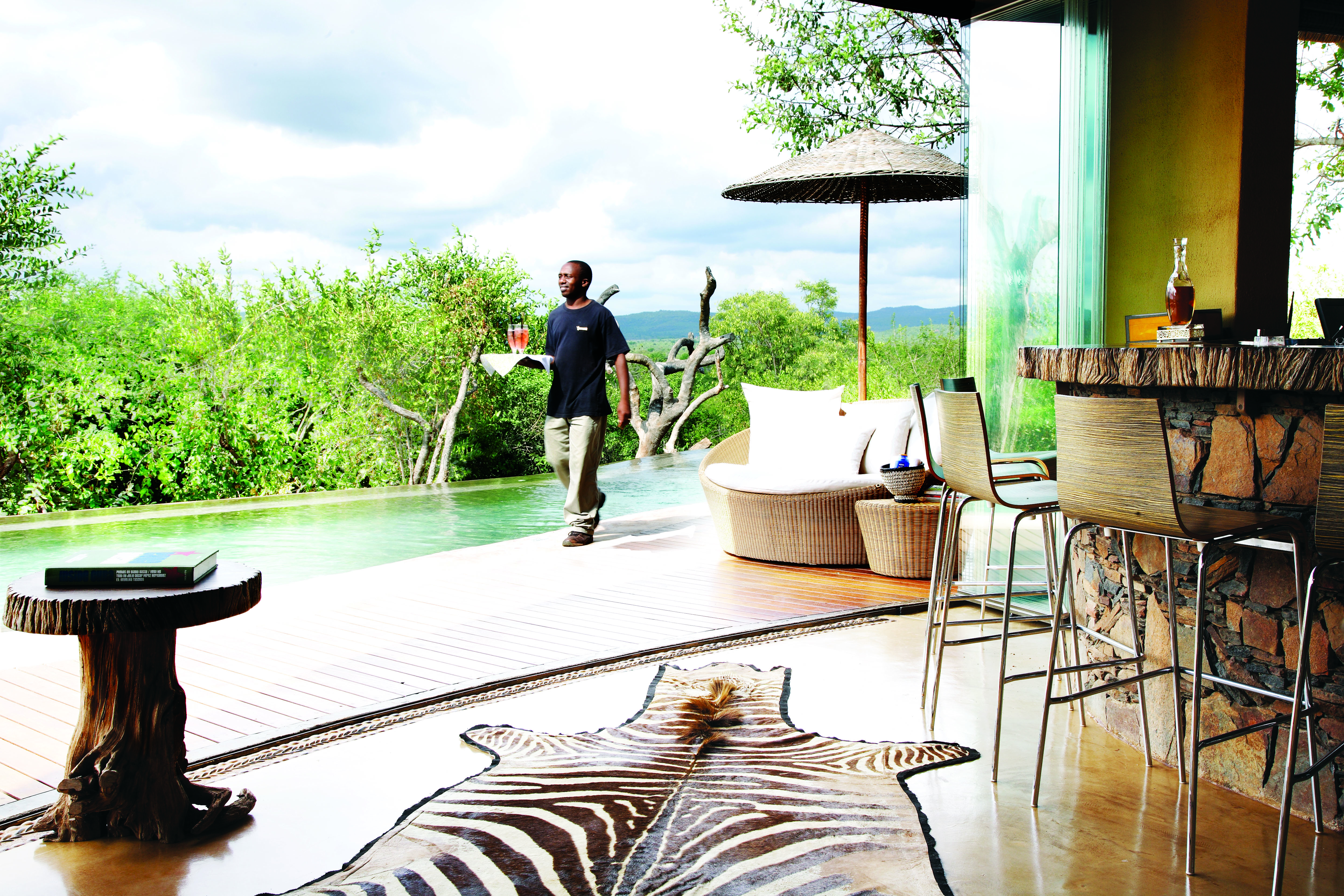 Service is top priority at Molori Safari Lodge.