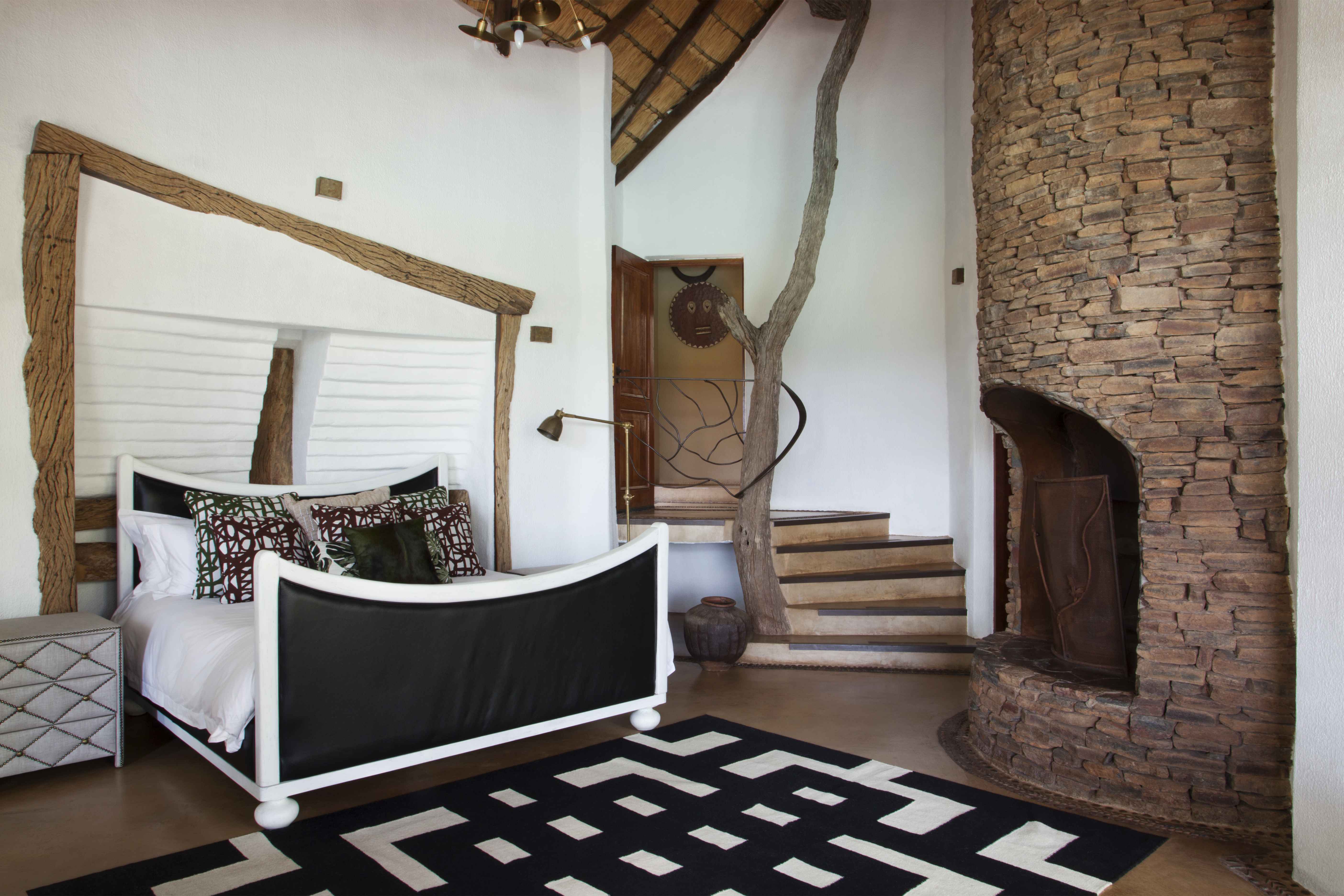 Master Bedroom of the two bedroom Sephiri Family Suite 