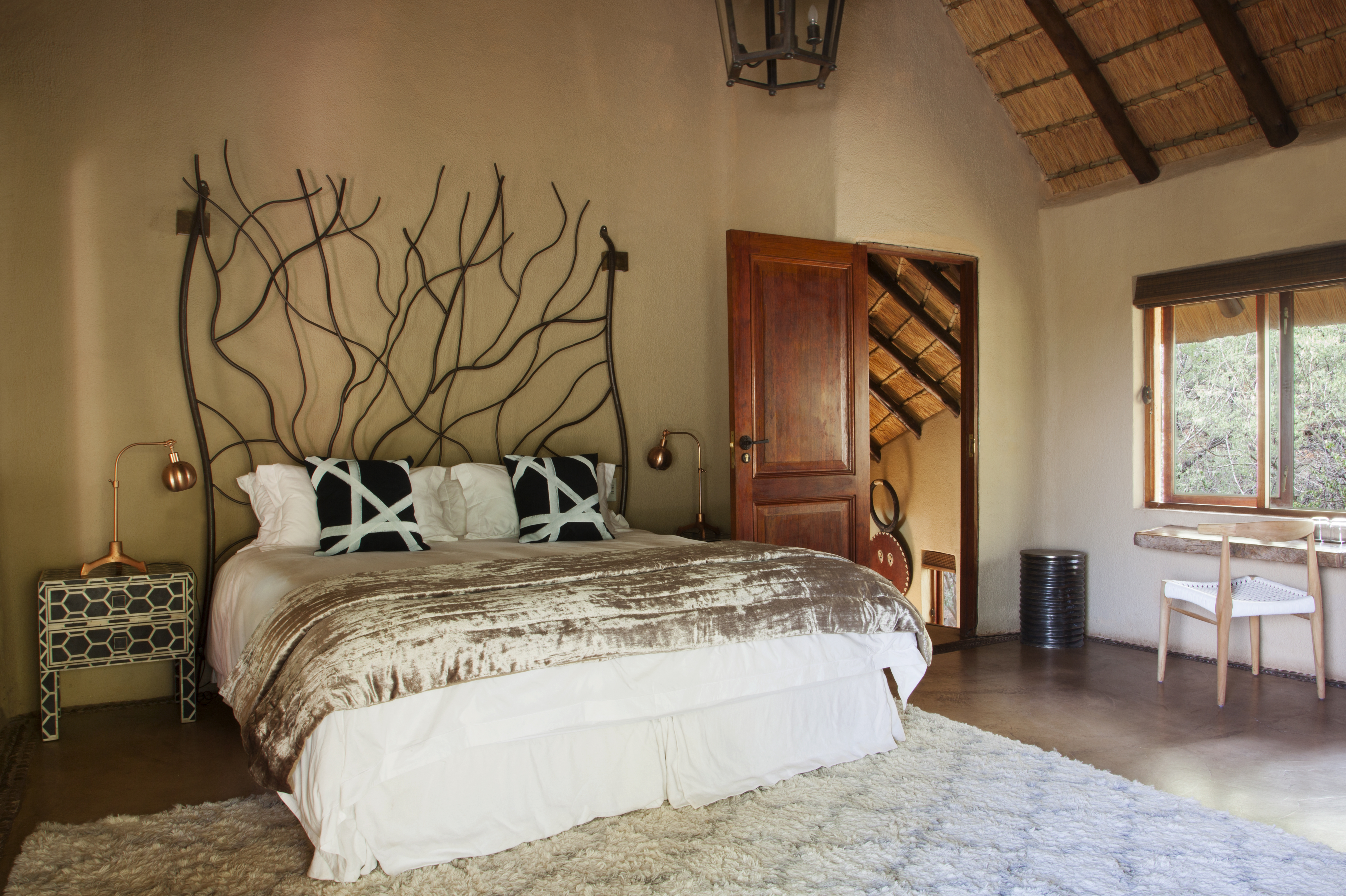 Sephiri upstairs second bedroom with en suite shower 