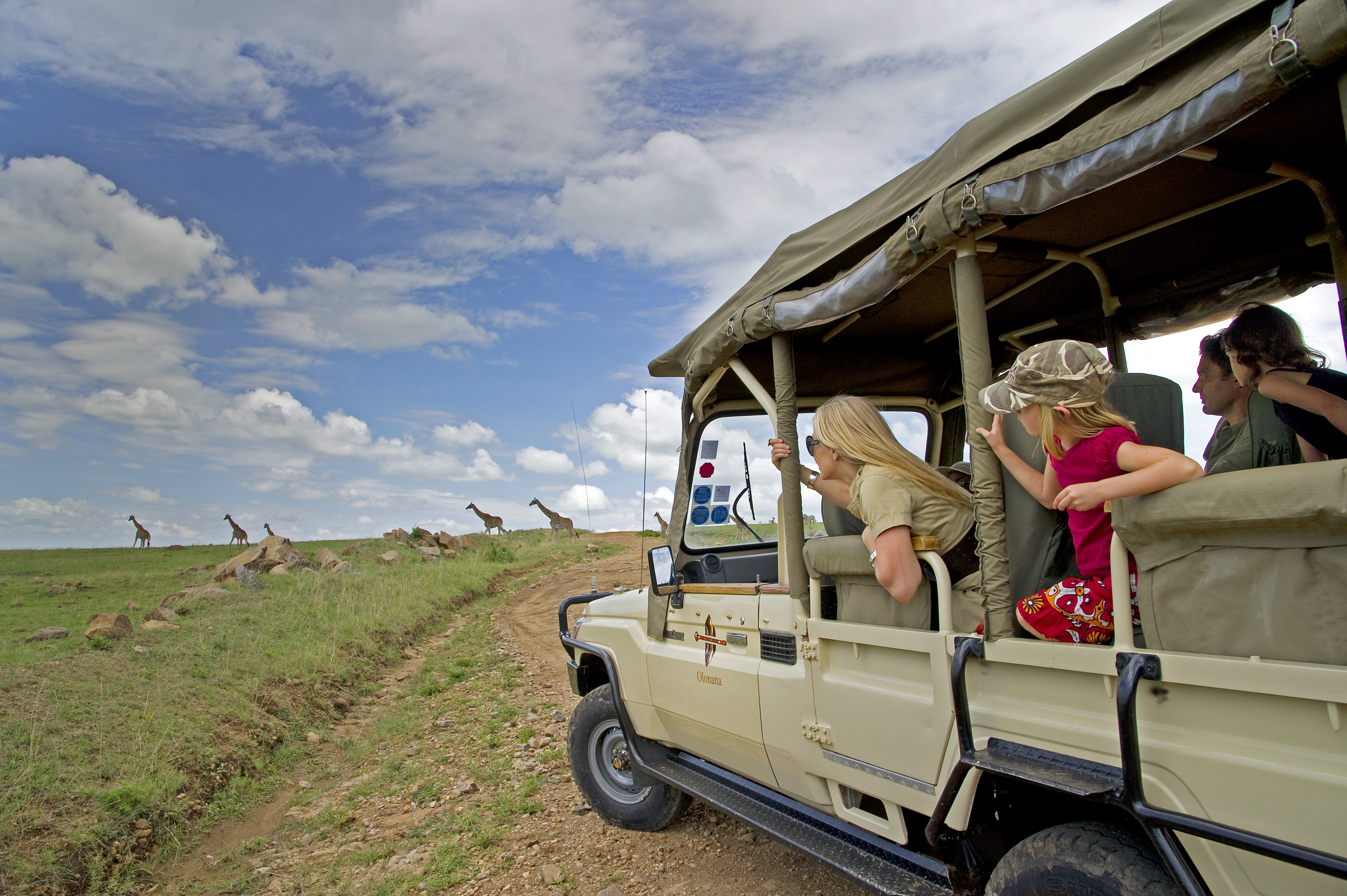 Day Visitors can Book Game Drives or Horse Safari's Online
