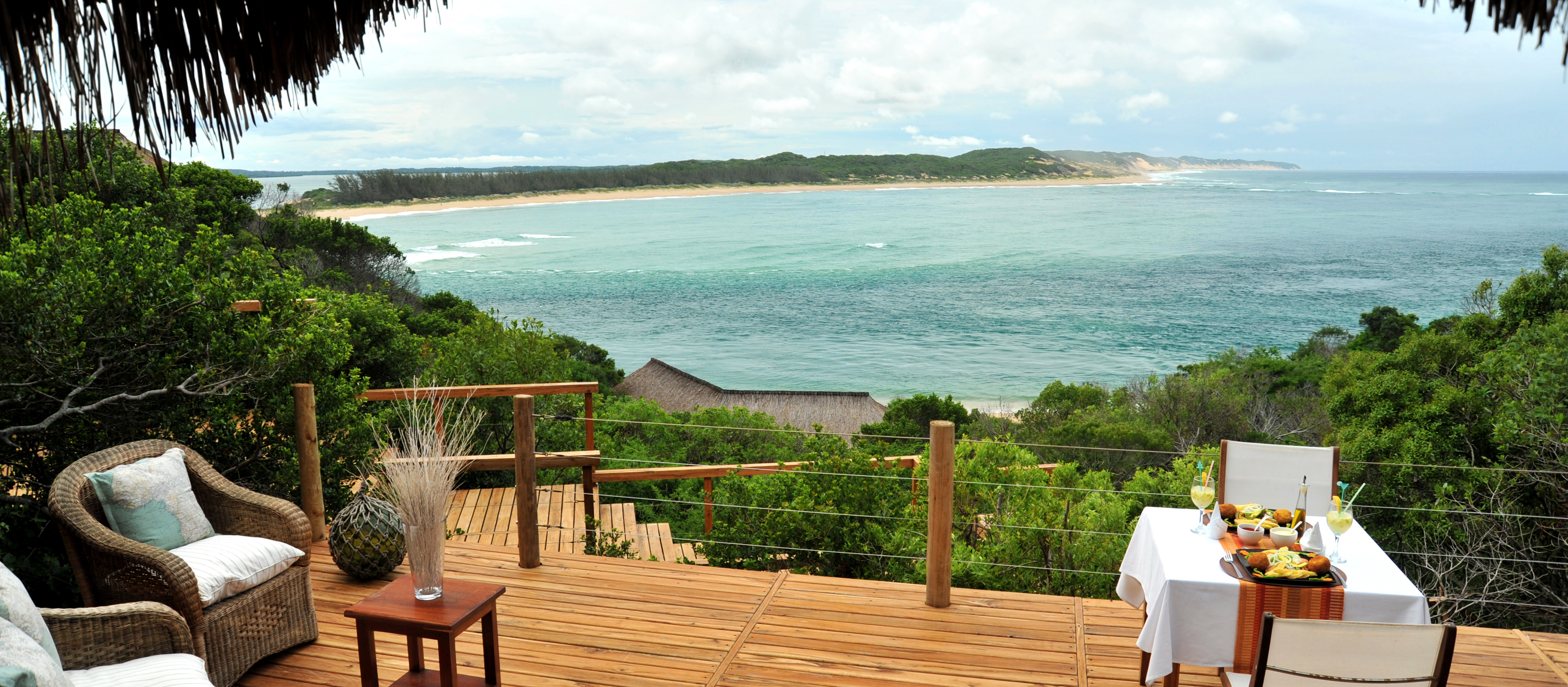 The deck directly outside from the main bar is ideal for lunches and sun-downers. 